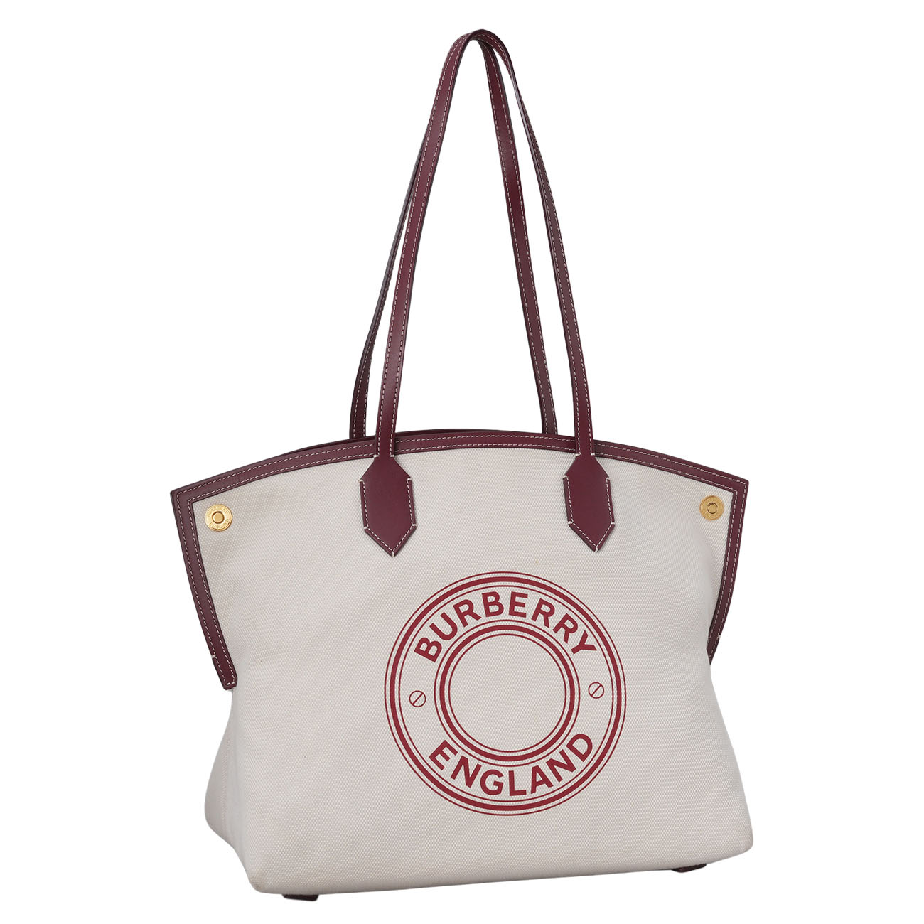 BURBERRY(USED)버버리 8032162 소사이어티 그래픽 캔버스 쇼퍼백