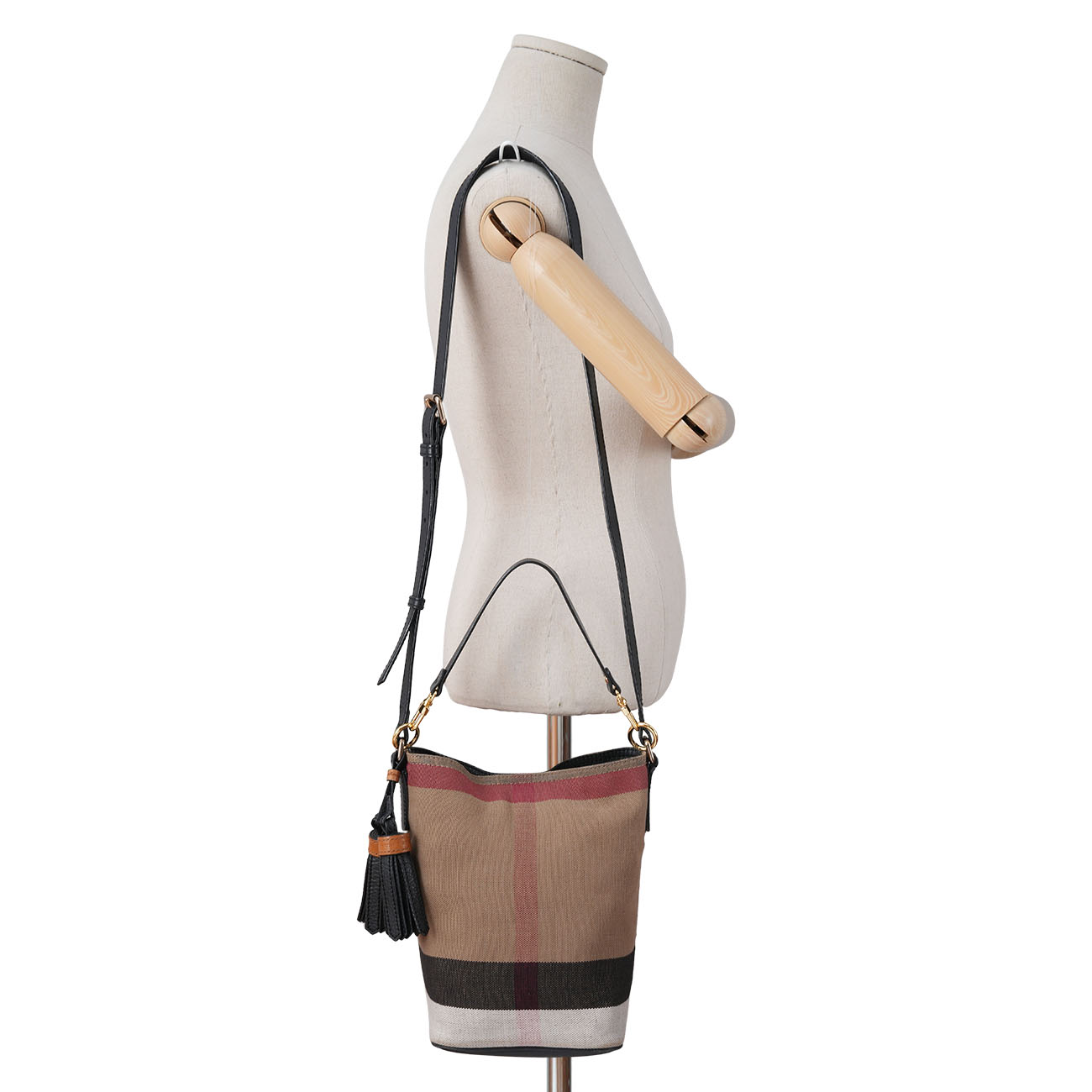 BURBERRY(USED)버버리 애쉬비 테슬 호보백 스몰