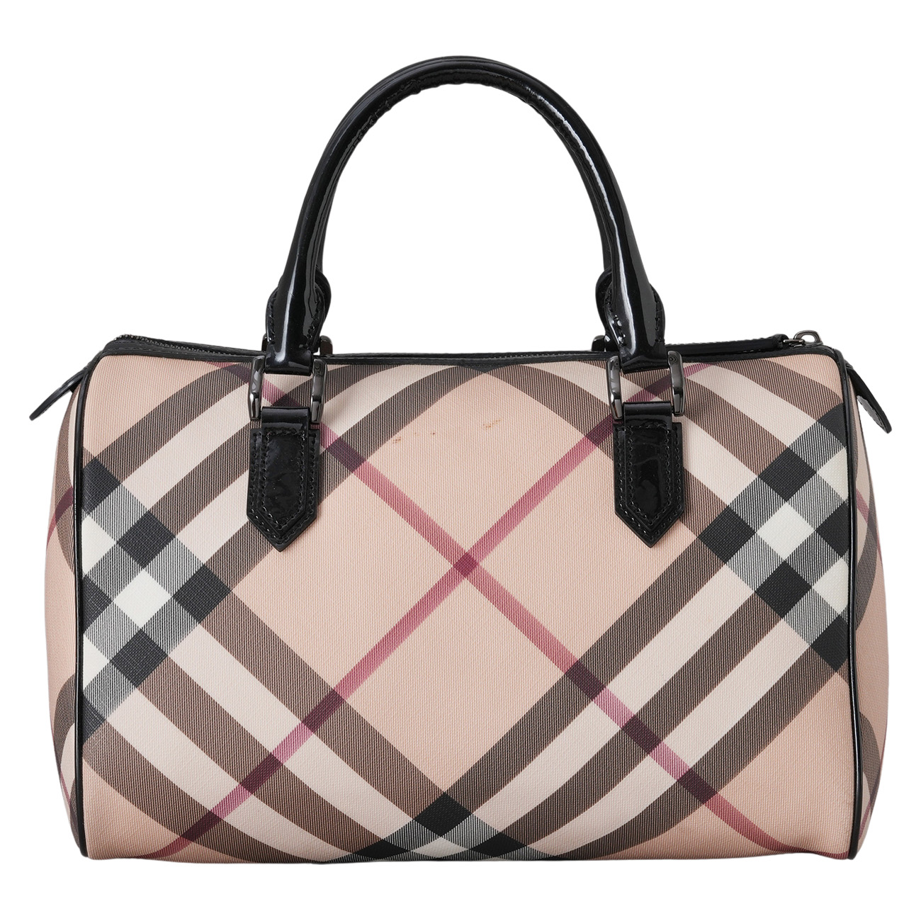 BURBERRY(USED)버버리 노바 체크 보스턴 토트백