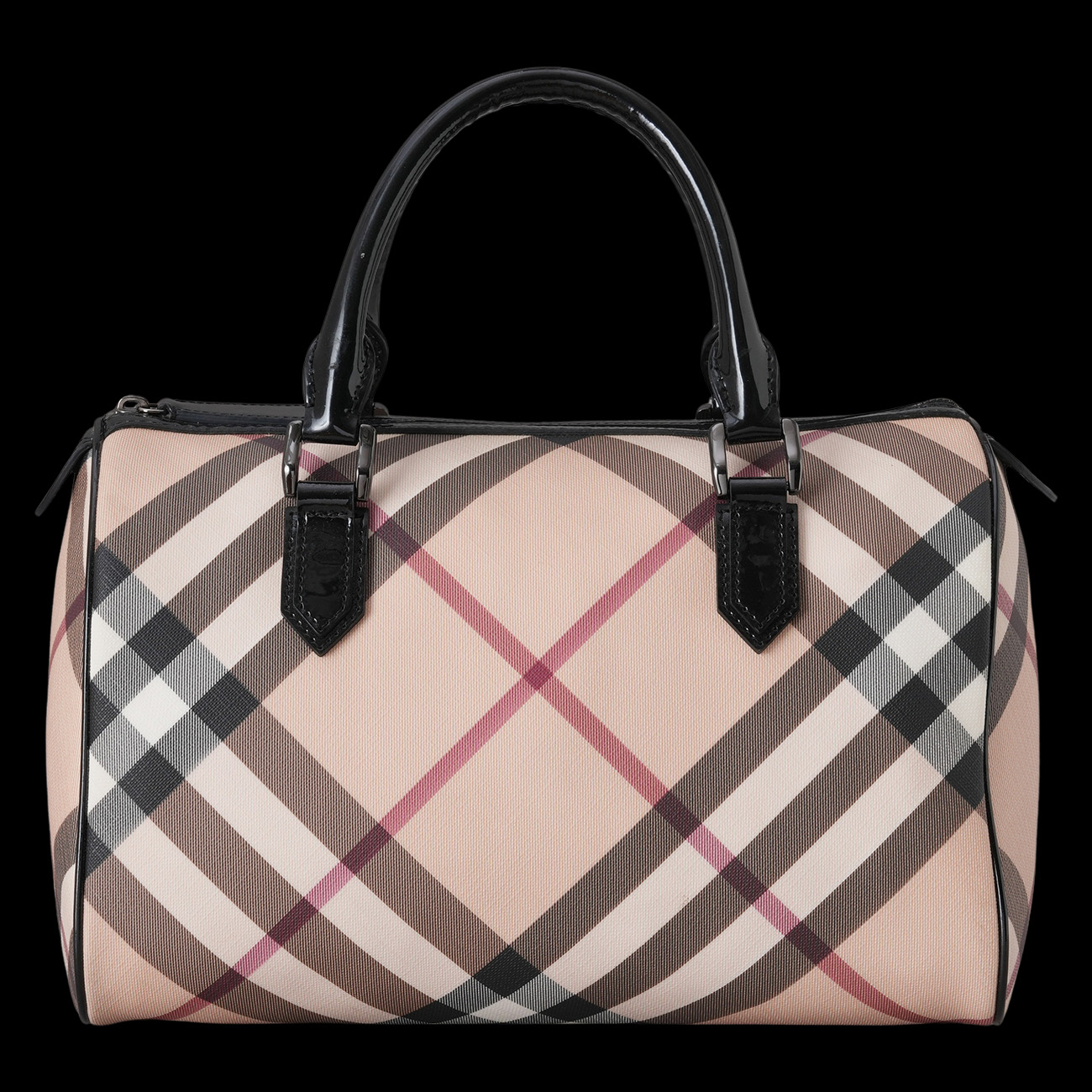 BURBERRY(USED)버버리 노바 체크 보스턴 토트백