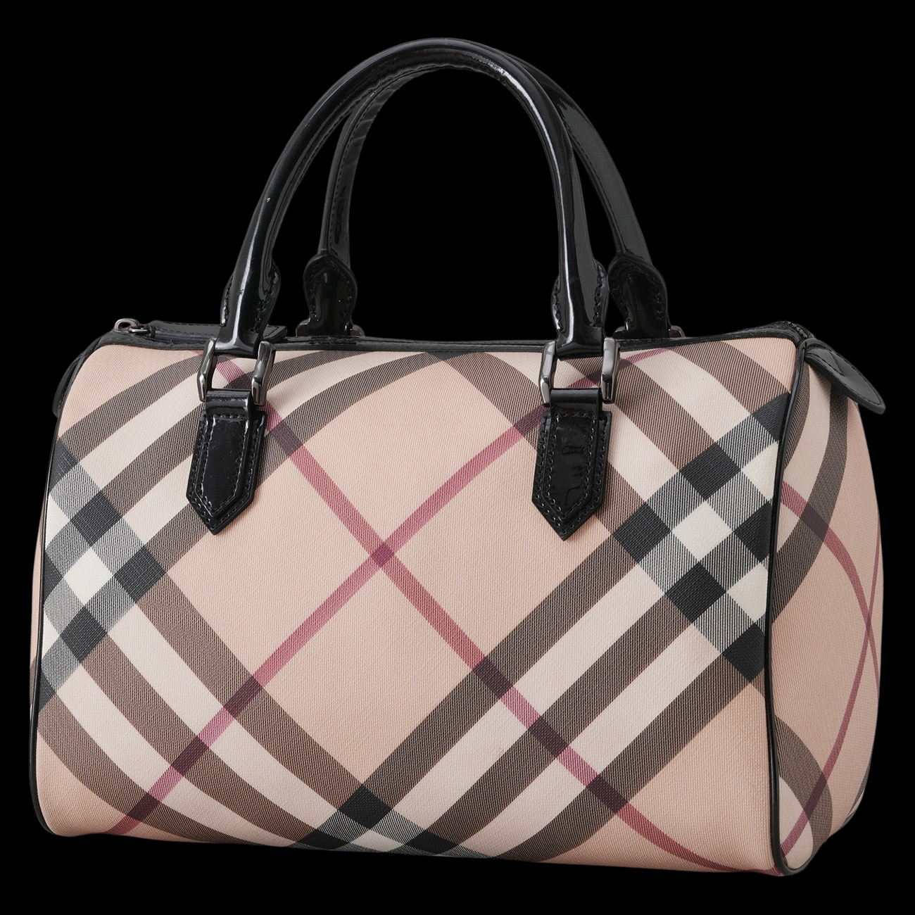 BURBERRY(USED)버버리 노바 체크 보스턴 토트백