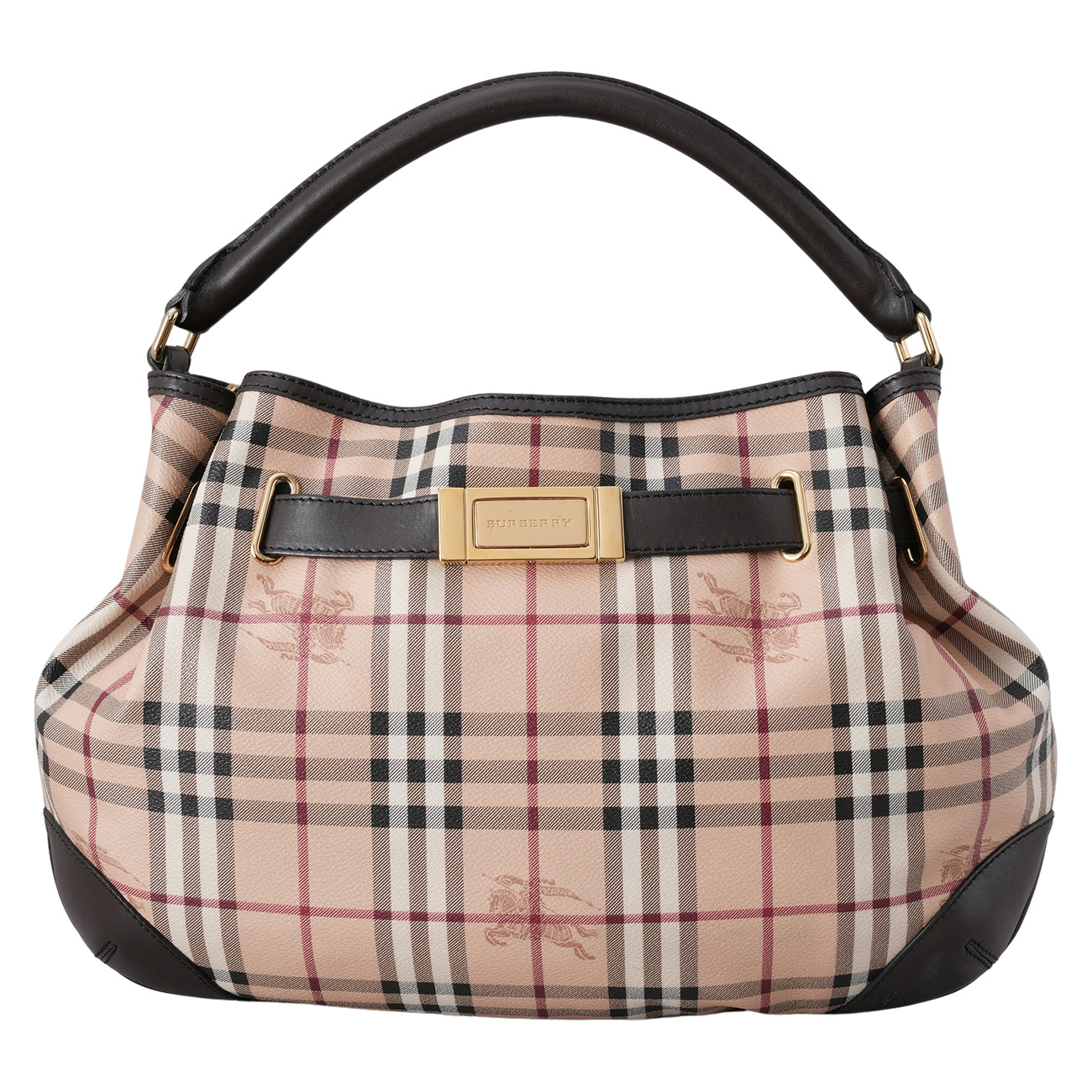 BURBERRY(USED)버버리 체크 토트겸 숄더백