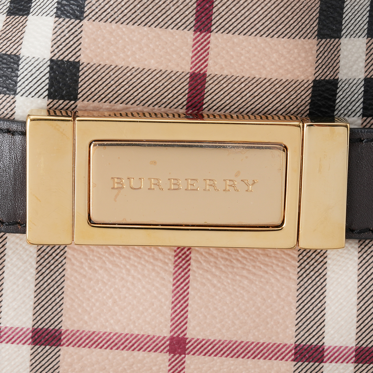 BURBERRY(USED)버버리 체크 토트겸 숄더백