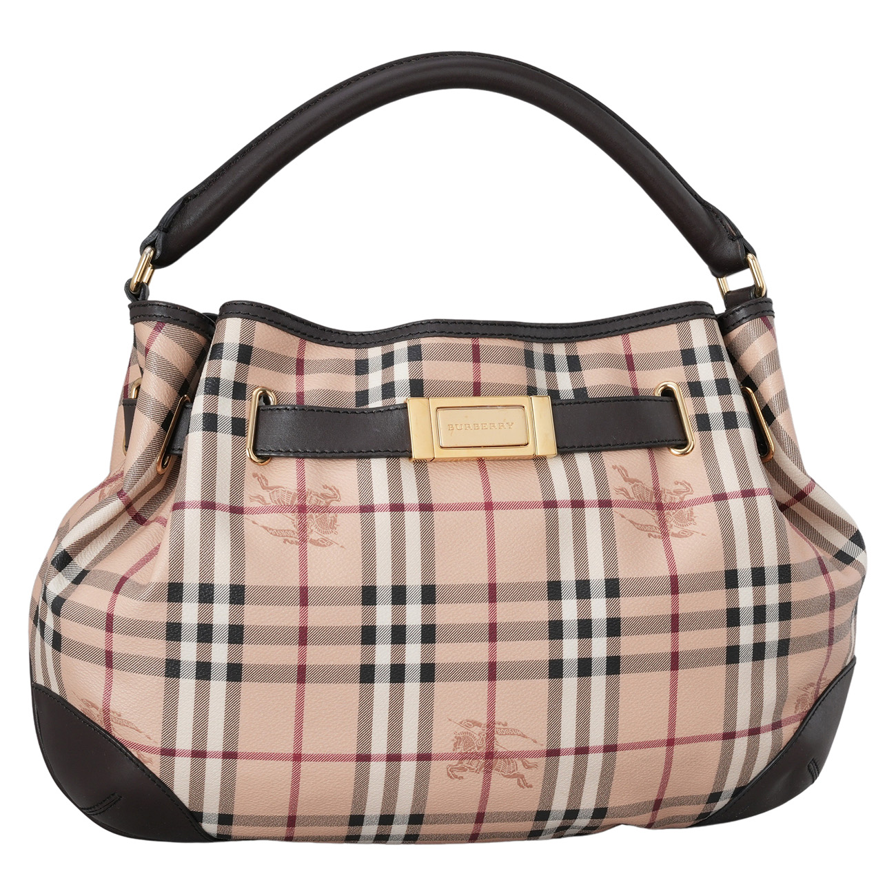 BURBERRY(USED)버버리 체크 토트겸 숄더백