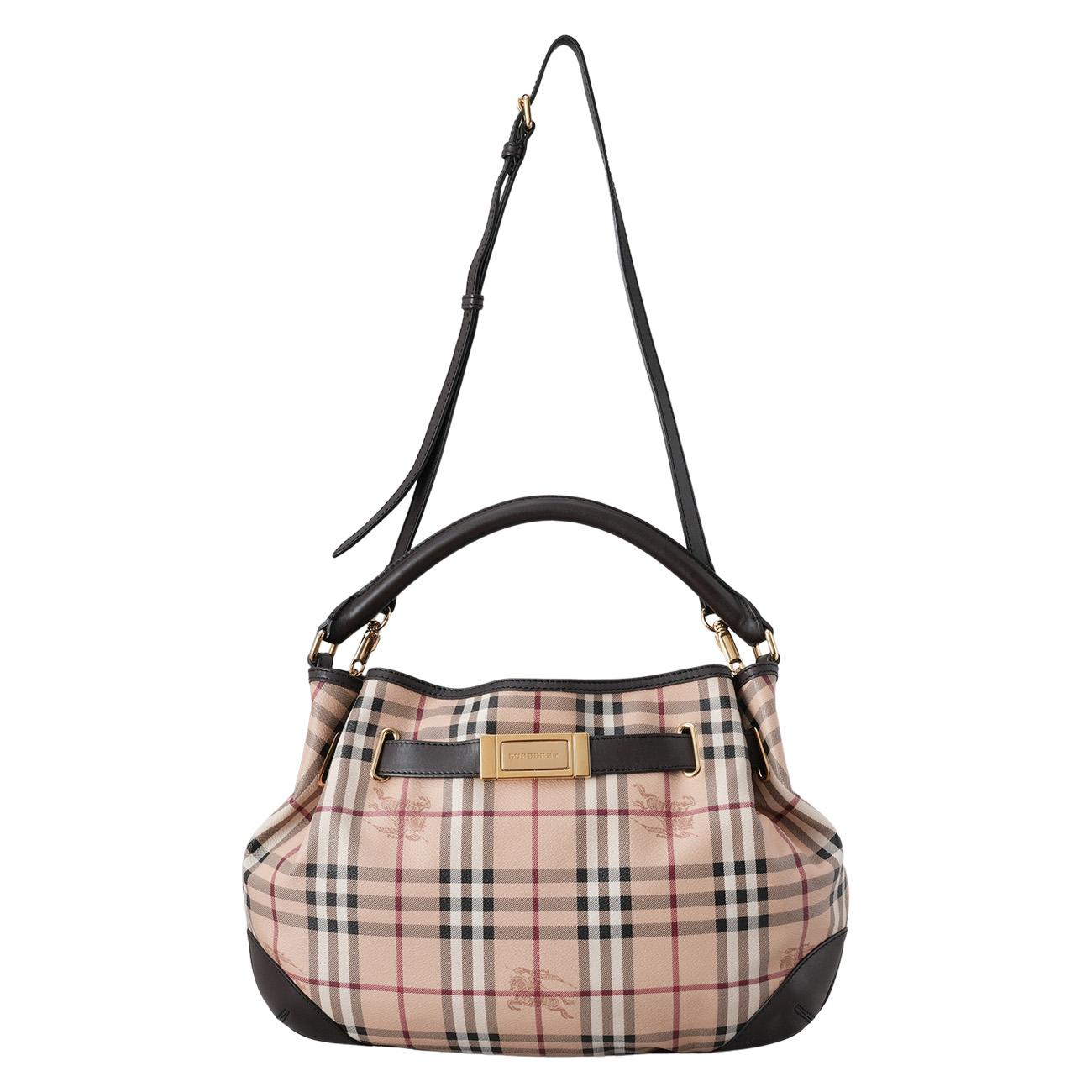 BURBERRY(USED)버버리 체크 토트겸 숄더백