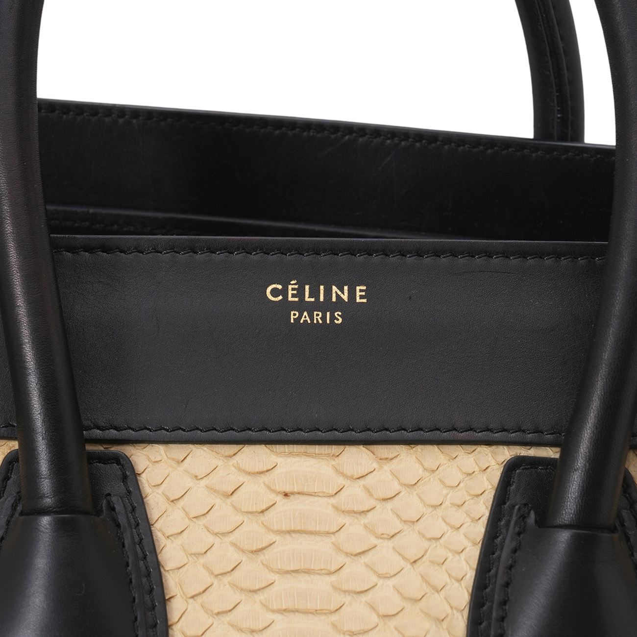 CELINE(USED)셀린느 러기지 라지 파이톤