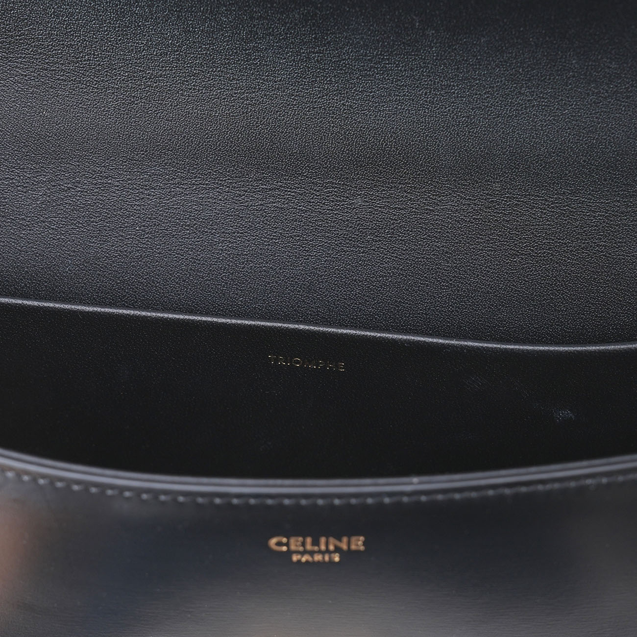 CELINE(USED)셀린느 트리옹프 클로드 체인 숄더백