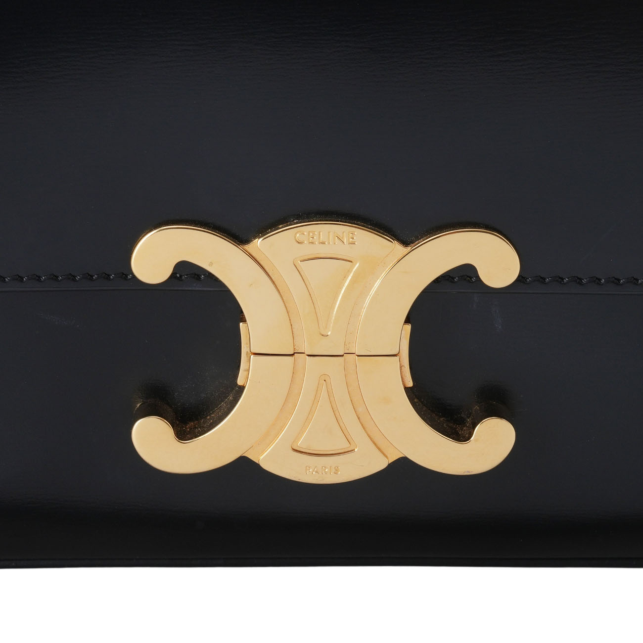 CELINE(USED)셀린느 트리옹프 클로드 체인 숄더백