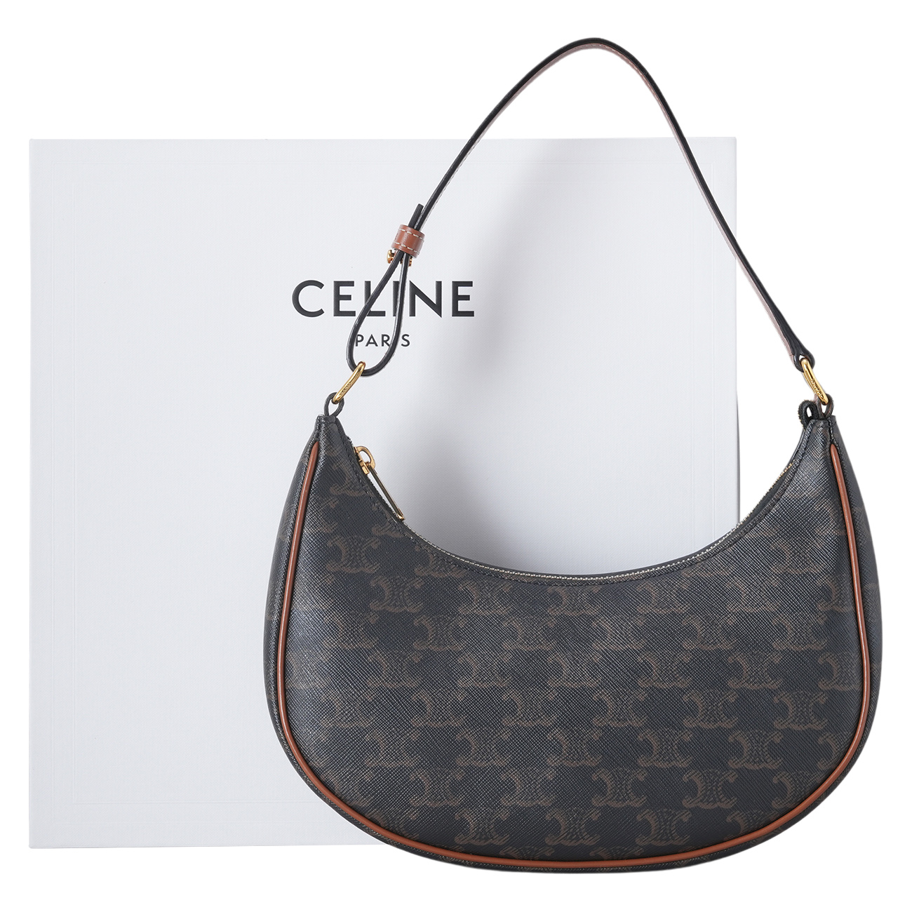 CELINE(USED)셀린느 트리옹프 아바 호보백
