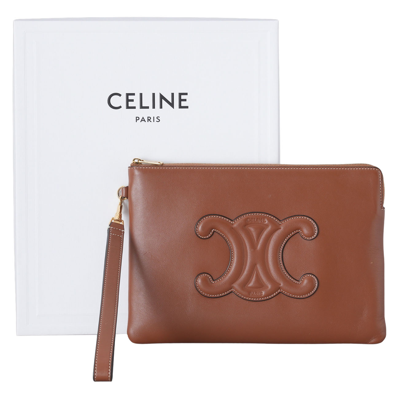 CELINE(USED)셀린느 트리오페 클러치