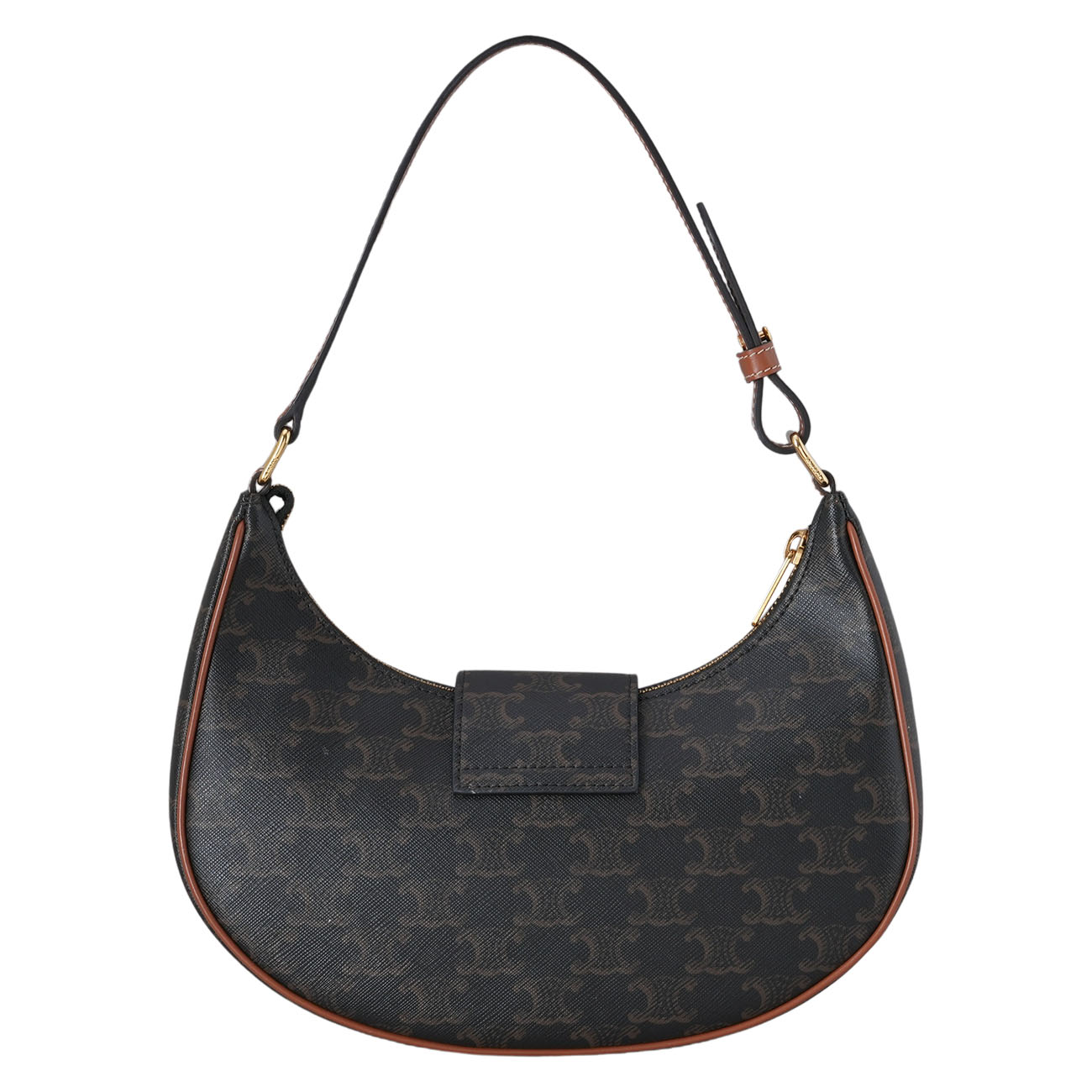 CELINE(USED)셀린느 트리옹프 캔버스 아바 호보백 미듐
