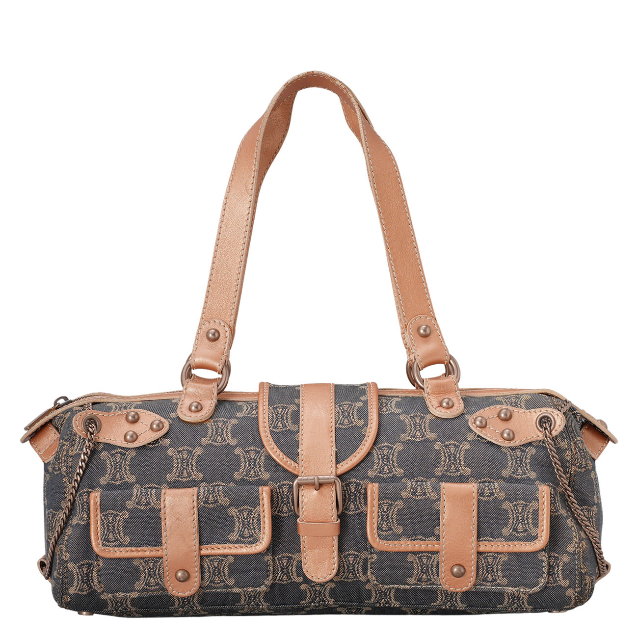 CELINE(USED)셀린느 빈티지 블라종 데님 숄더백