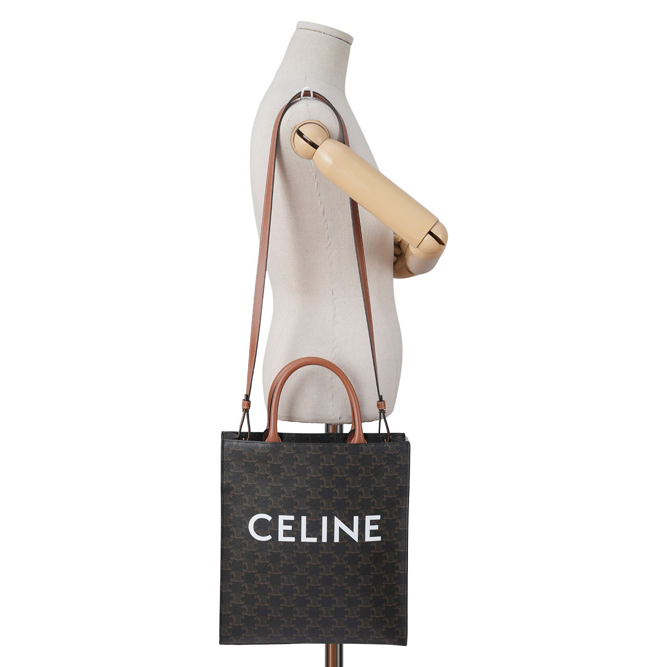 CELINE(USED)셀린느 카바스 버티컬 스몰 토트백