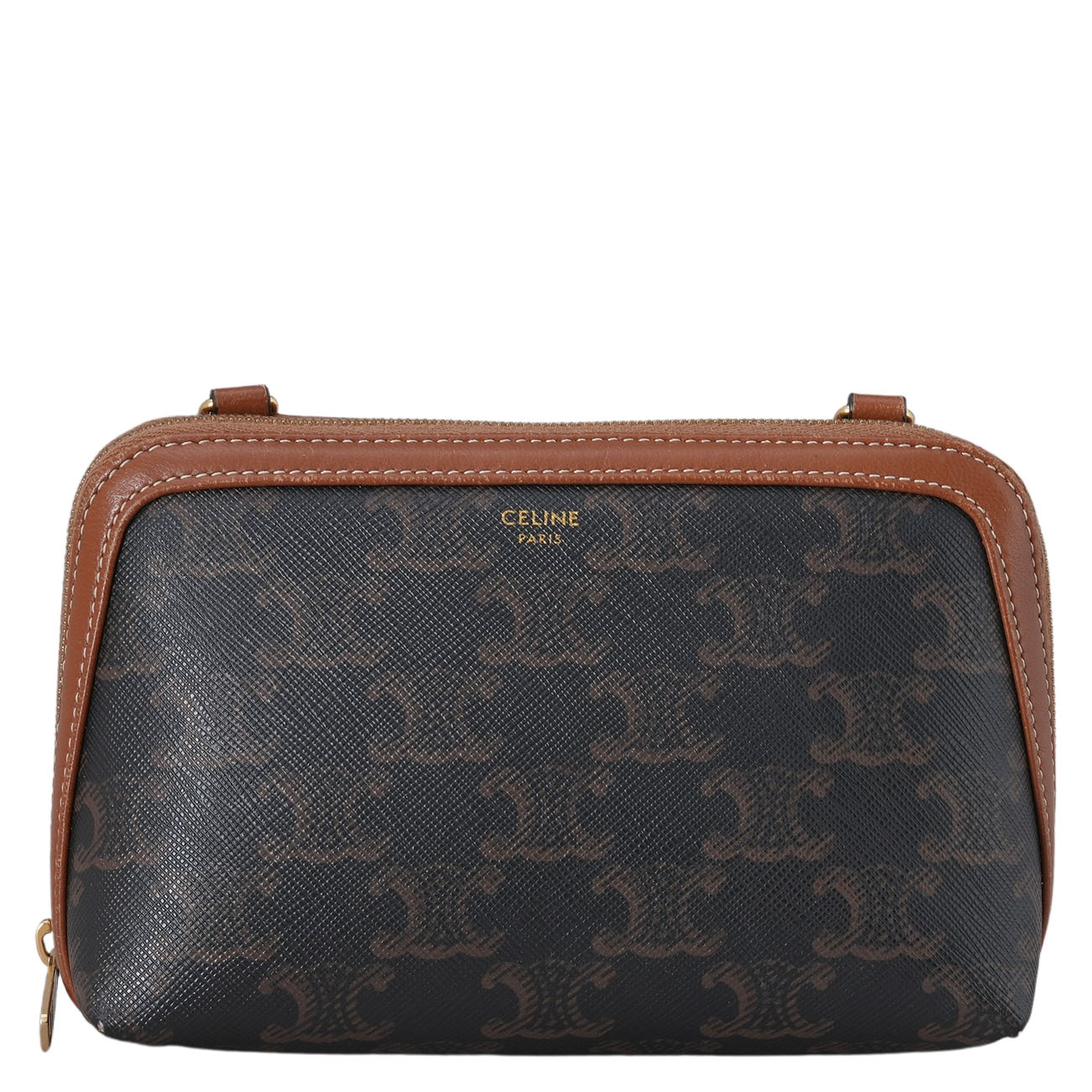 CELINE(USED)셀린느 트리옹프 체인 클러치백