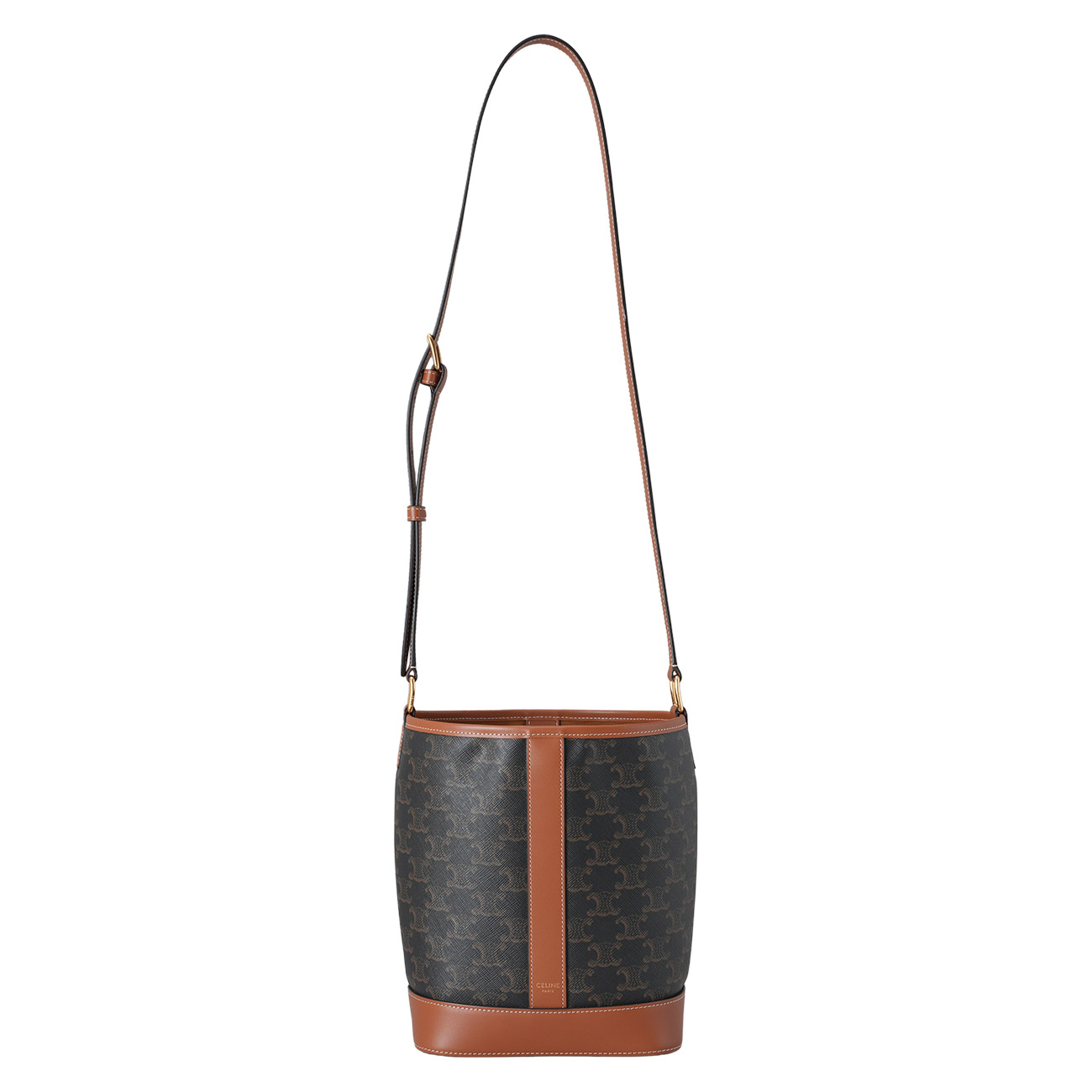 CELINE(USED)셀린느 트리옹프 캔버스 스몰 버킷