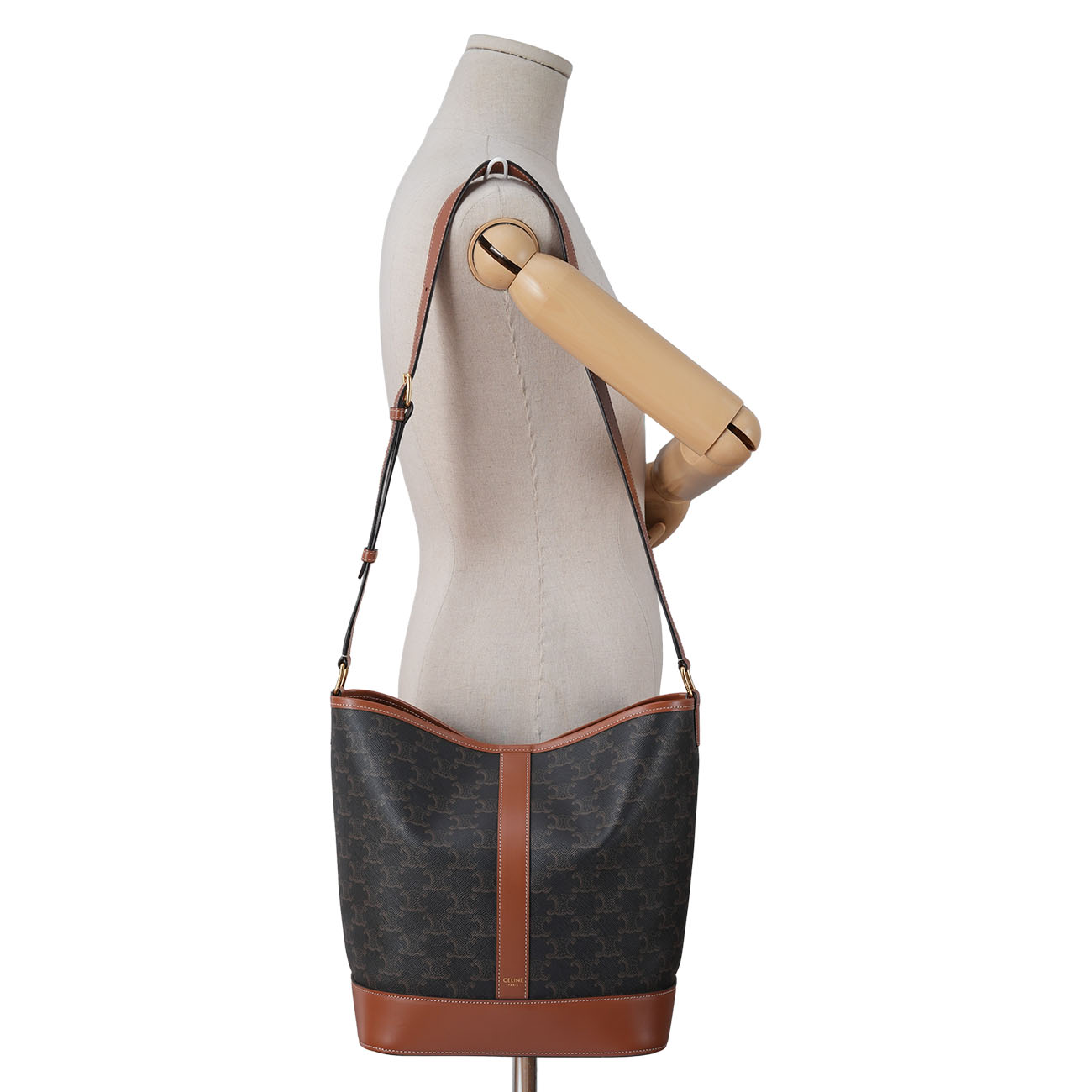 CELINE(USED)셀린느 트리옹프 캔버스 버킷백