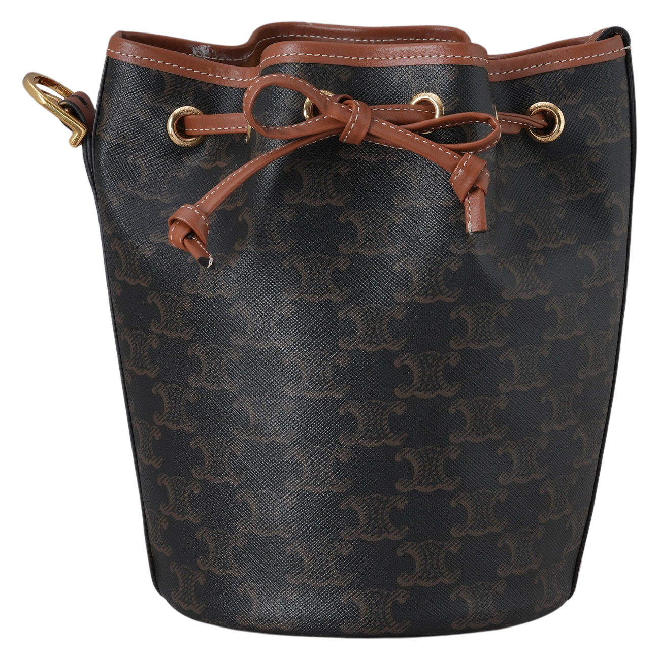 CELINE(USED)셀린느 트리옹프 캔버스 드로스트링 스몰