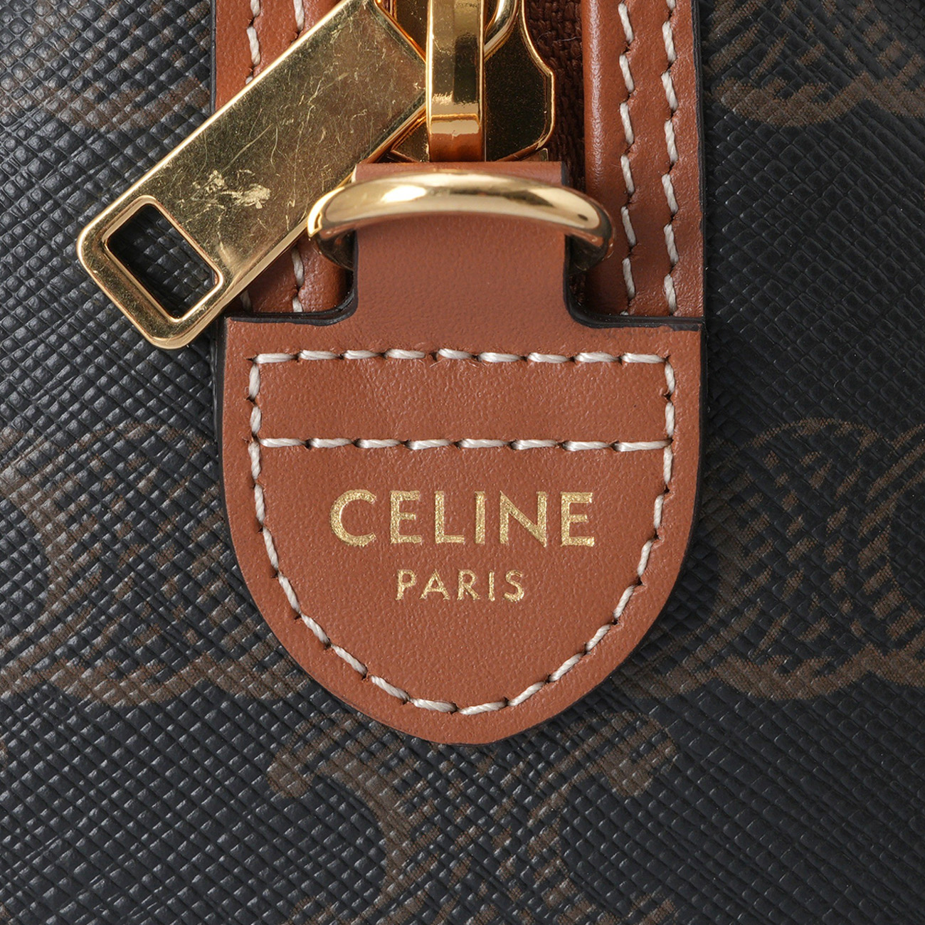 CELINE(USED)셀린느 트리옹프 캔버스 스몰 보스턴백