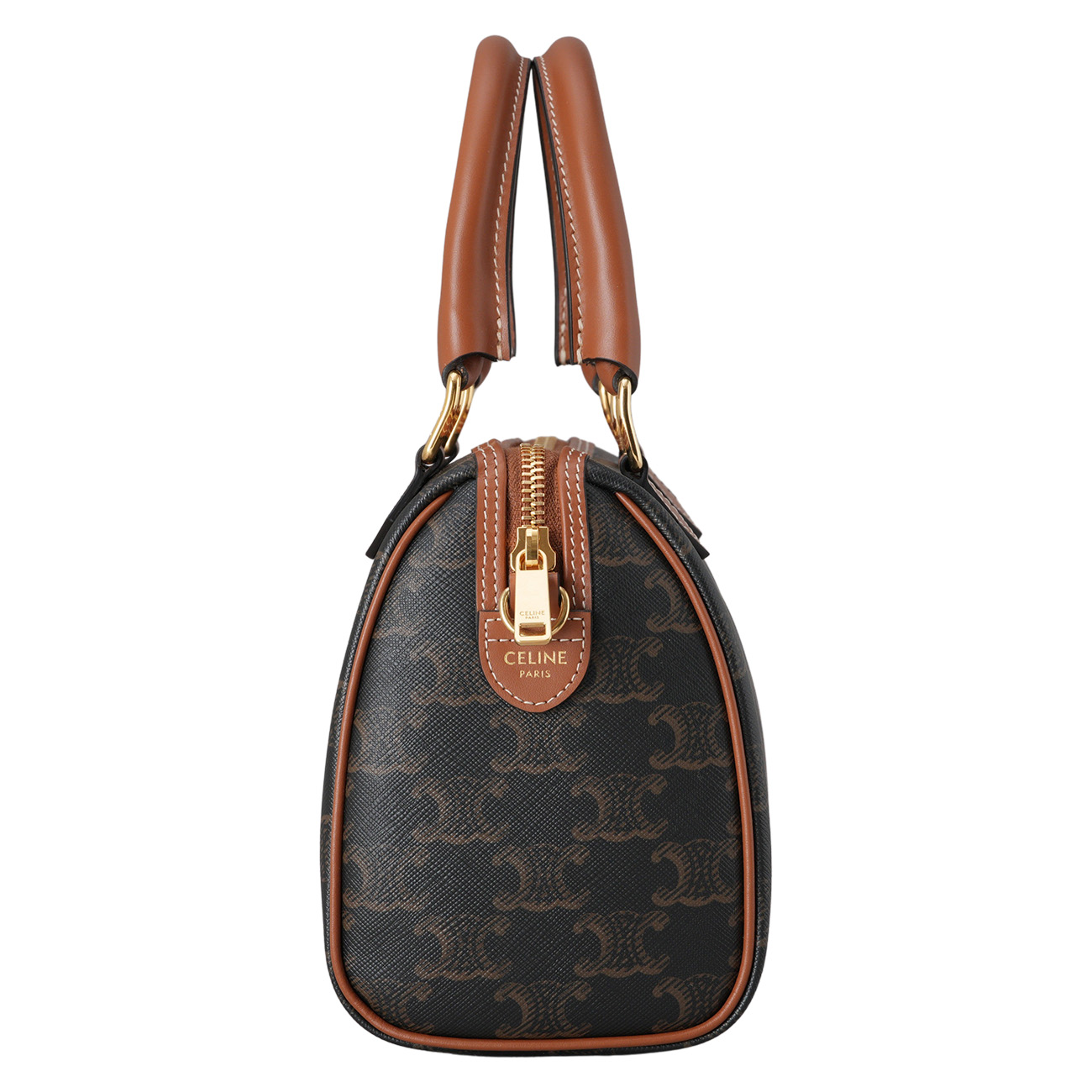 CELINE(USED)셀린느 트리옹프 캔버스 스몰 보스턴백