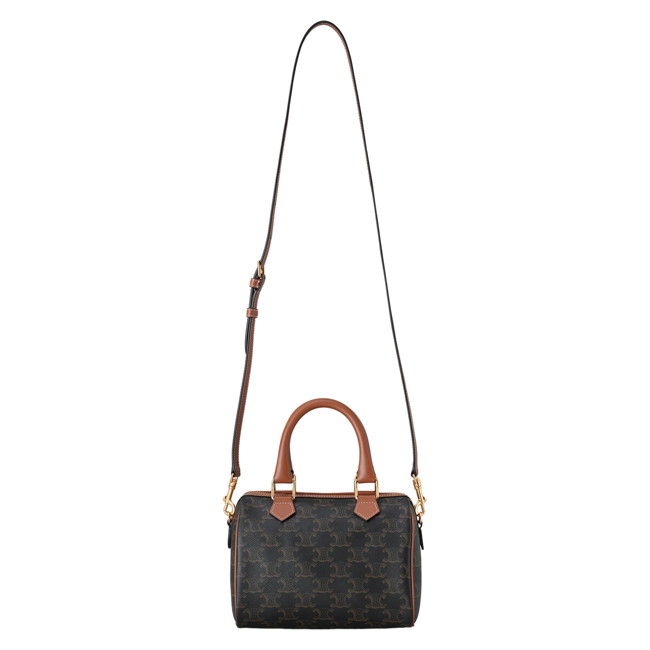 CELINE(USED)셀린느 트리옹프 캔버스 스몰 보스턴백