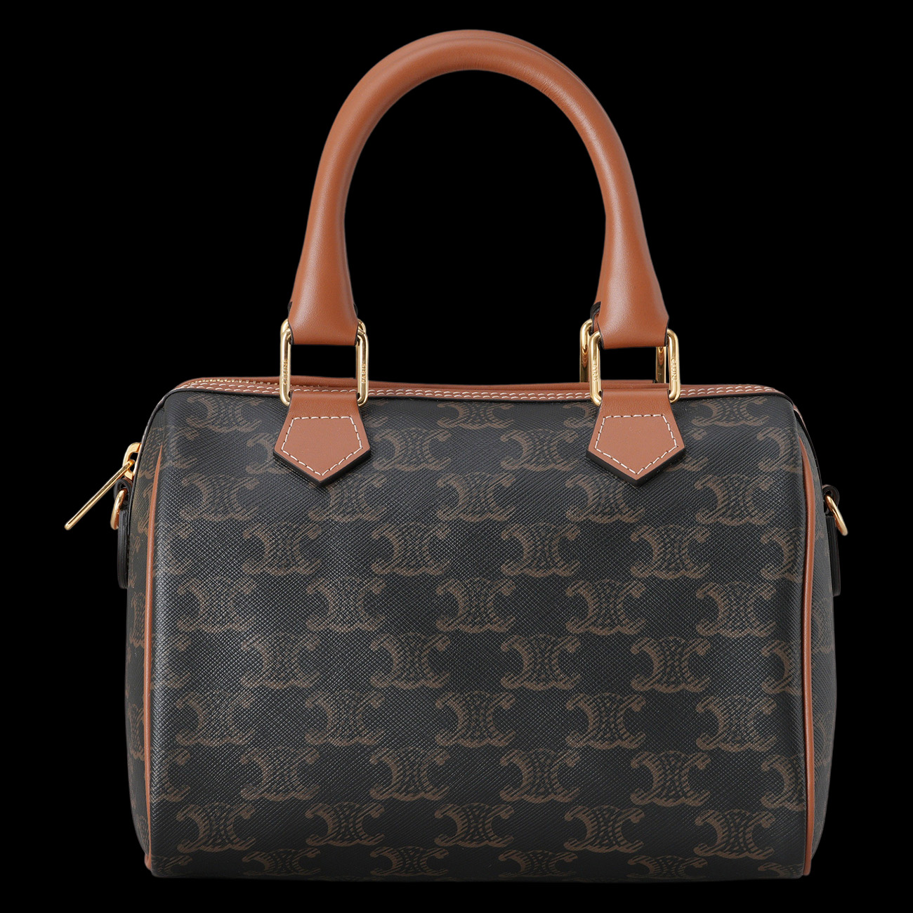 CELINE(USED)셀린느 트리옹프 캔버스 스몰 보스턴백