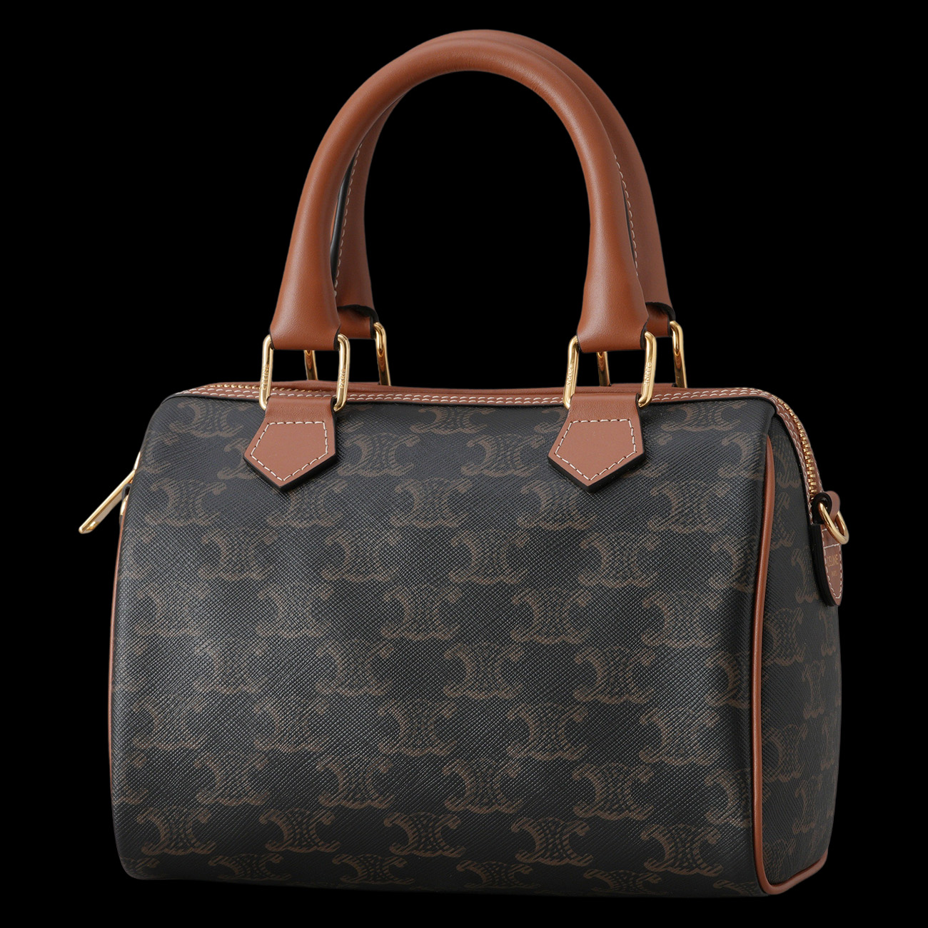 CELINE(USED)셀린느 트리옹프 캔버스 스몰 보스턴백