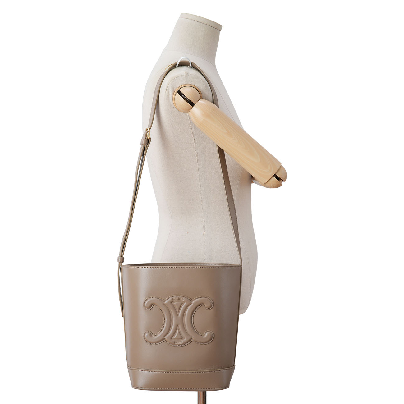 CELINE(USED)셀린느 레더 버킷백 스몰