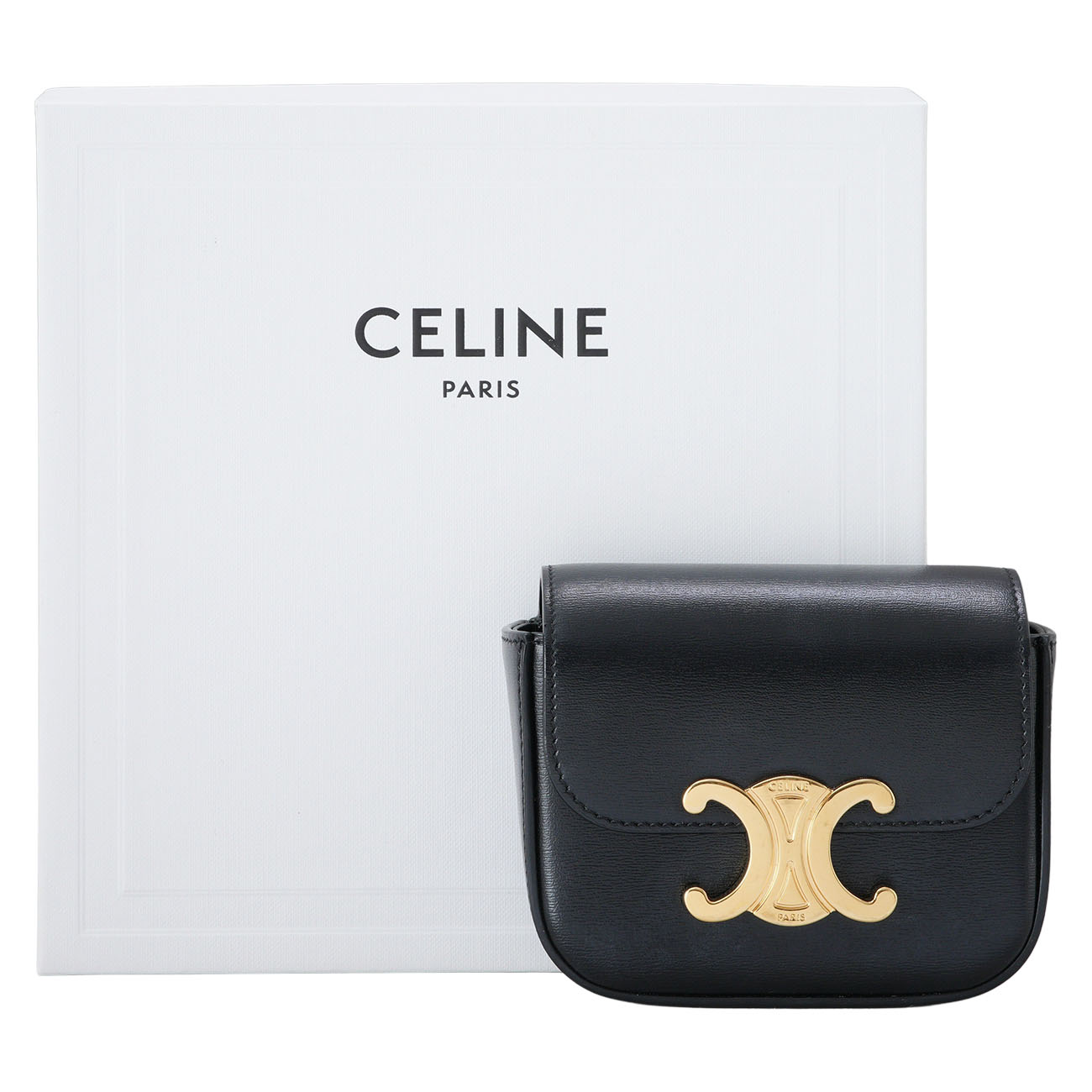 CELINE(USED)셀린느 샤이니 카프스킨 미니 클로드