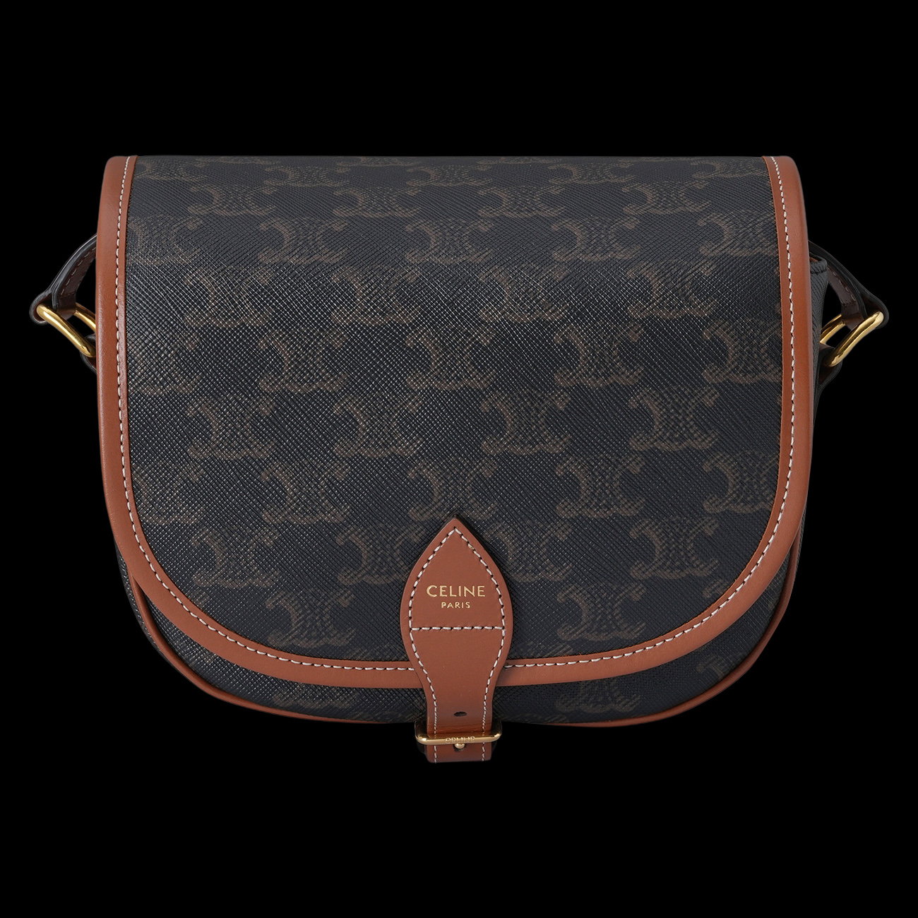 CELINE(USED)셀린느 폴코백 미듐