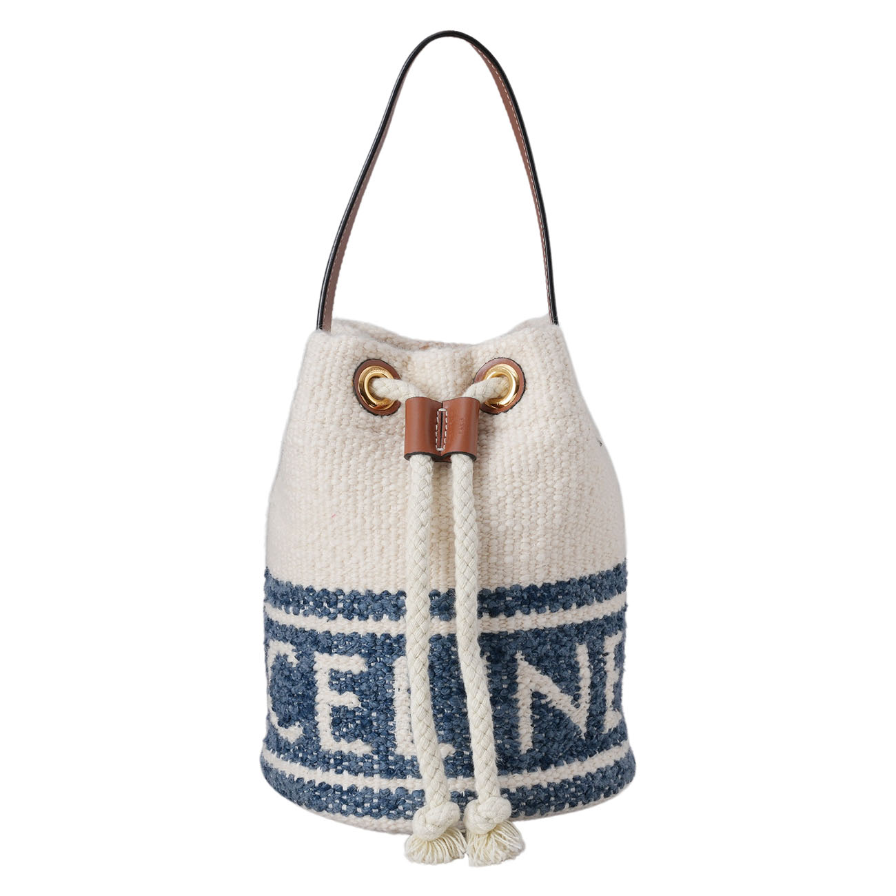 CELINE(USED)셀린느 틴 드로스트링 버킷백