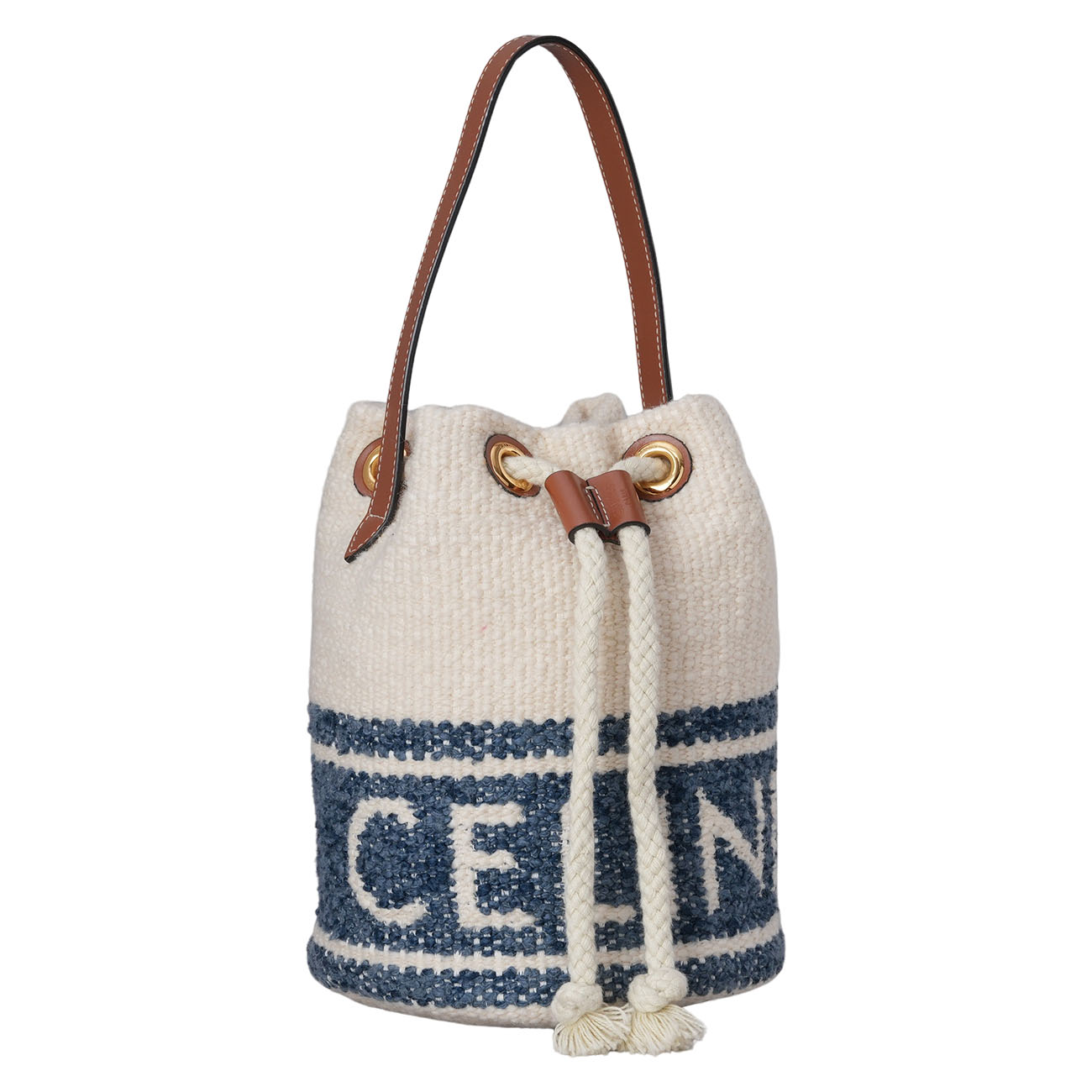 CELINE(USED)셀린느 틴 드로스트링 버킷백