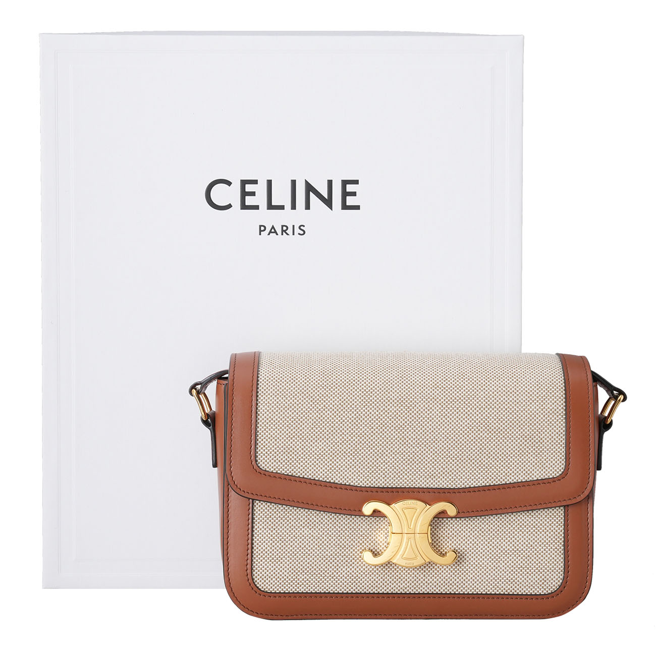 CELINE(USED)셀린느 트리오페 숄더백