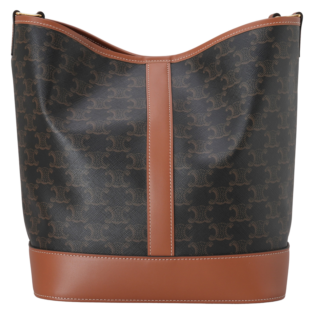 CELINE(USED)셀린느 트리옹프 미디엄 버킷백 & 백참