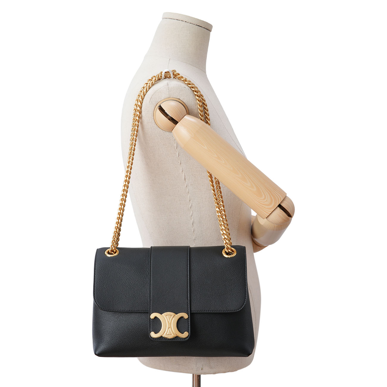 CELINE(USED)셀린느 빅투아르 체인 숄더백