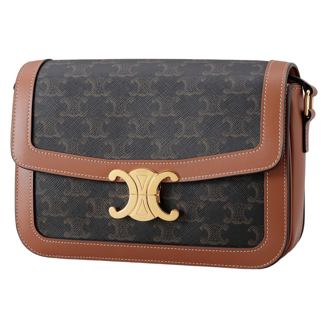 CELINE(USED)셀린느 클래식 트리옹프 숄더백