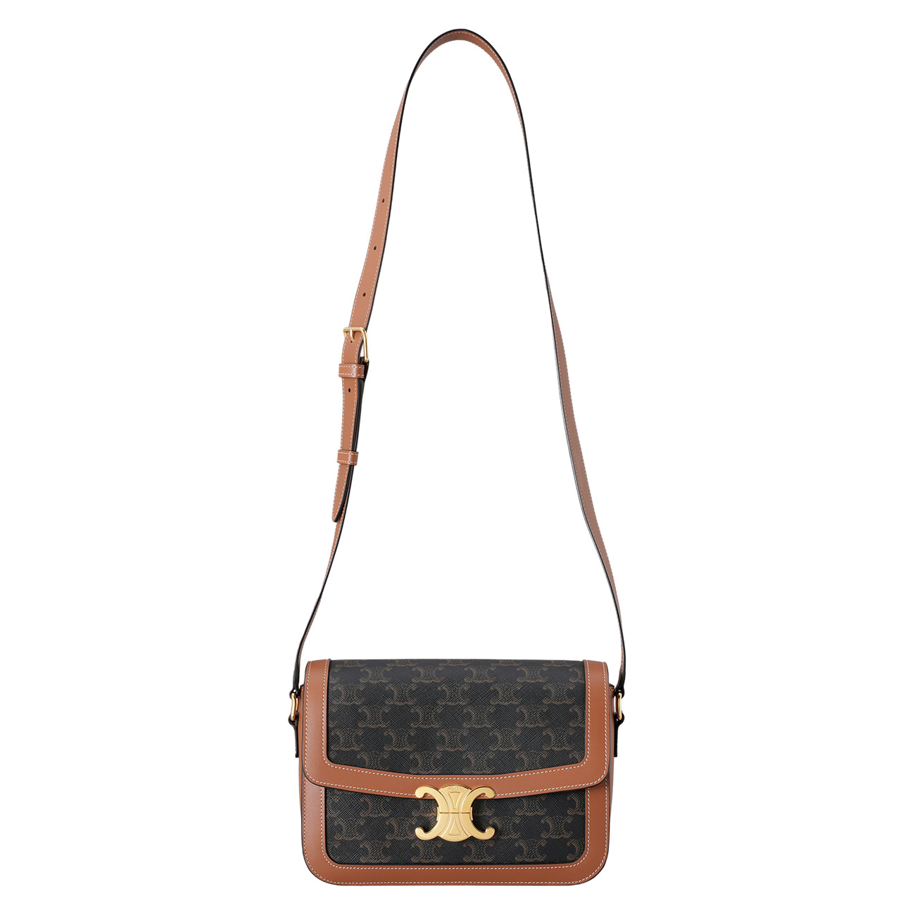 CELINE(USED)셀린느 클래식 트리옹프 숄더백