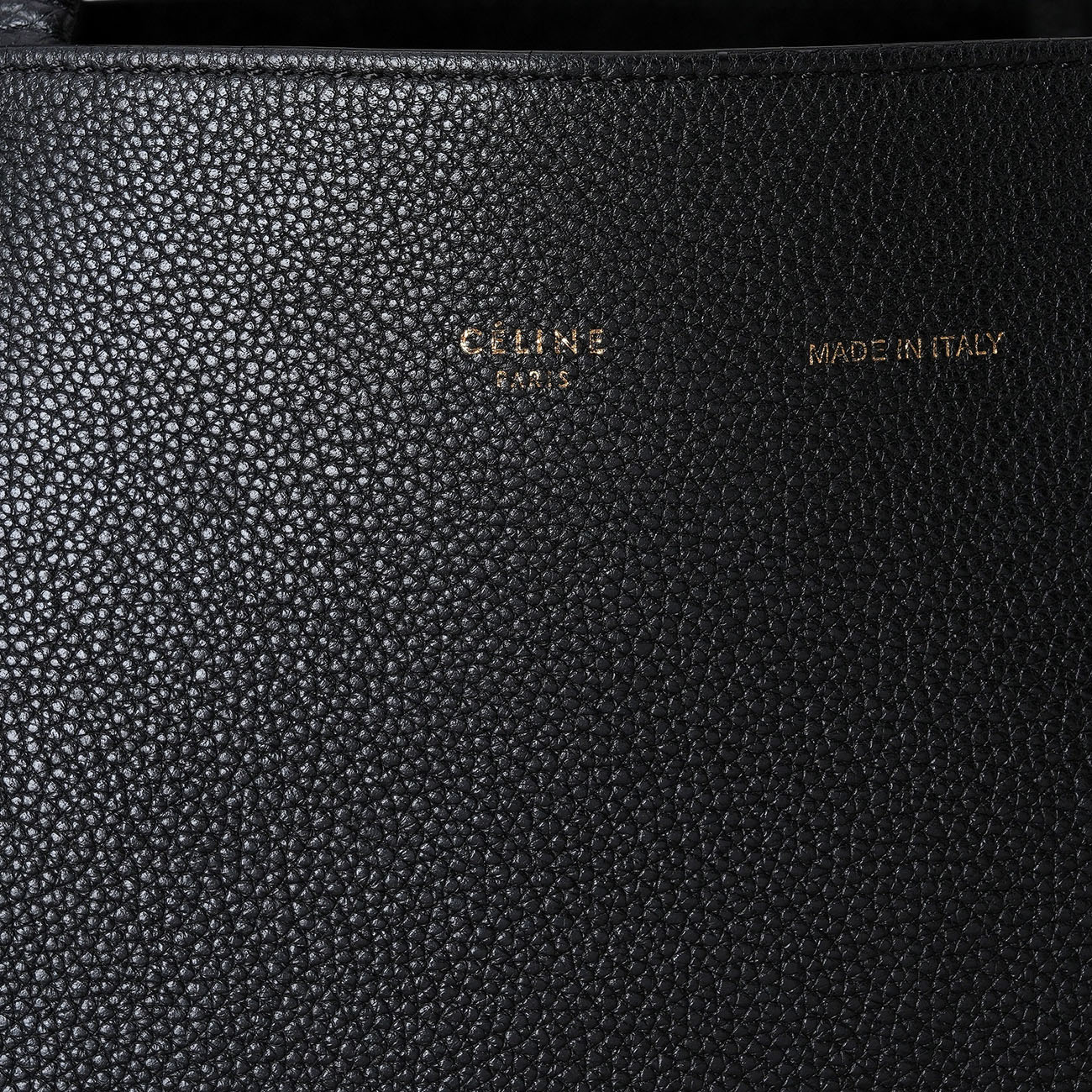 CELINE(USED)셀린느 레더 카바스 쇼퍼백