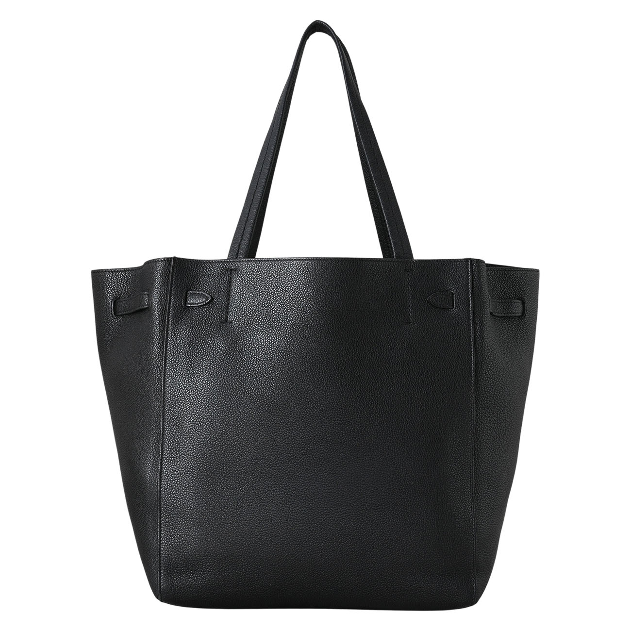CELINE(USED)셀린느 레더 카바스 쇼퍼백