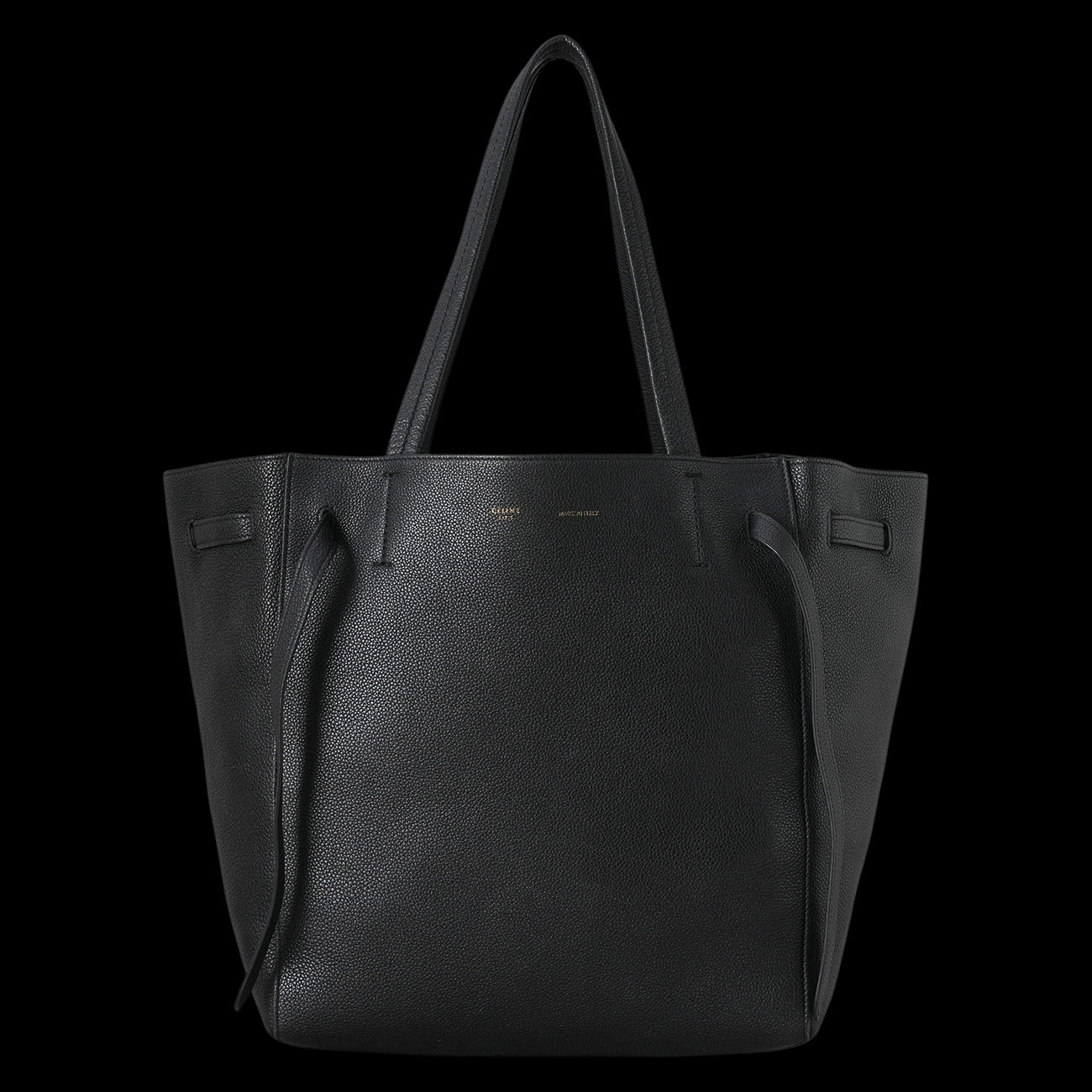 CELINE(USED)셀린느 레더 카바스 쇼퍼백