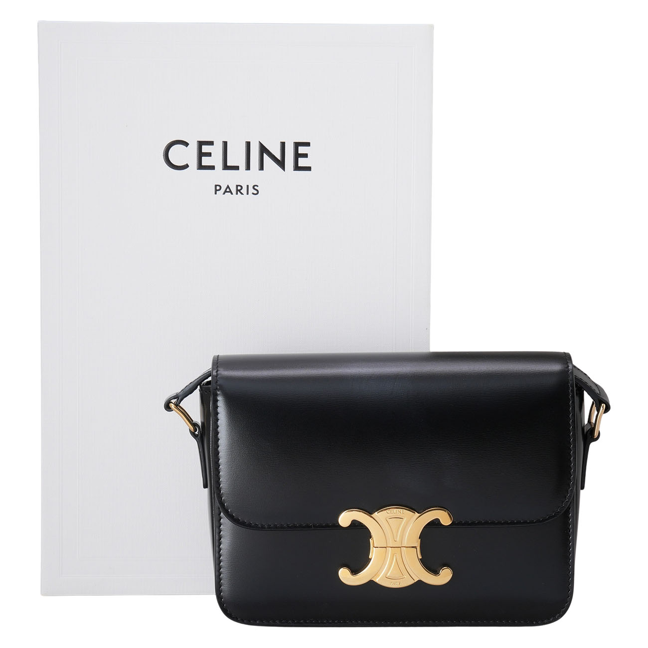 CELINE(USED)셀린느 트리옹프 틴 숄더백