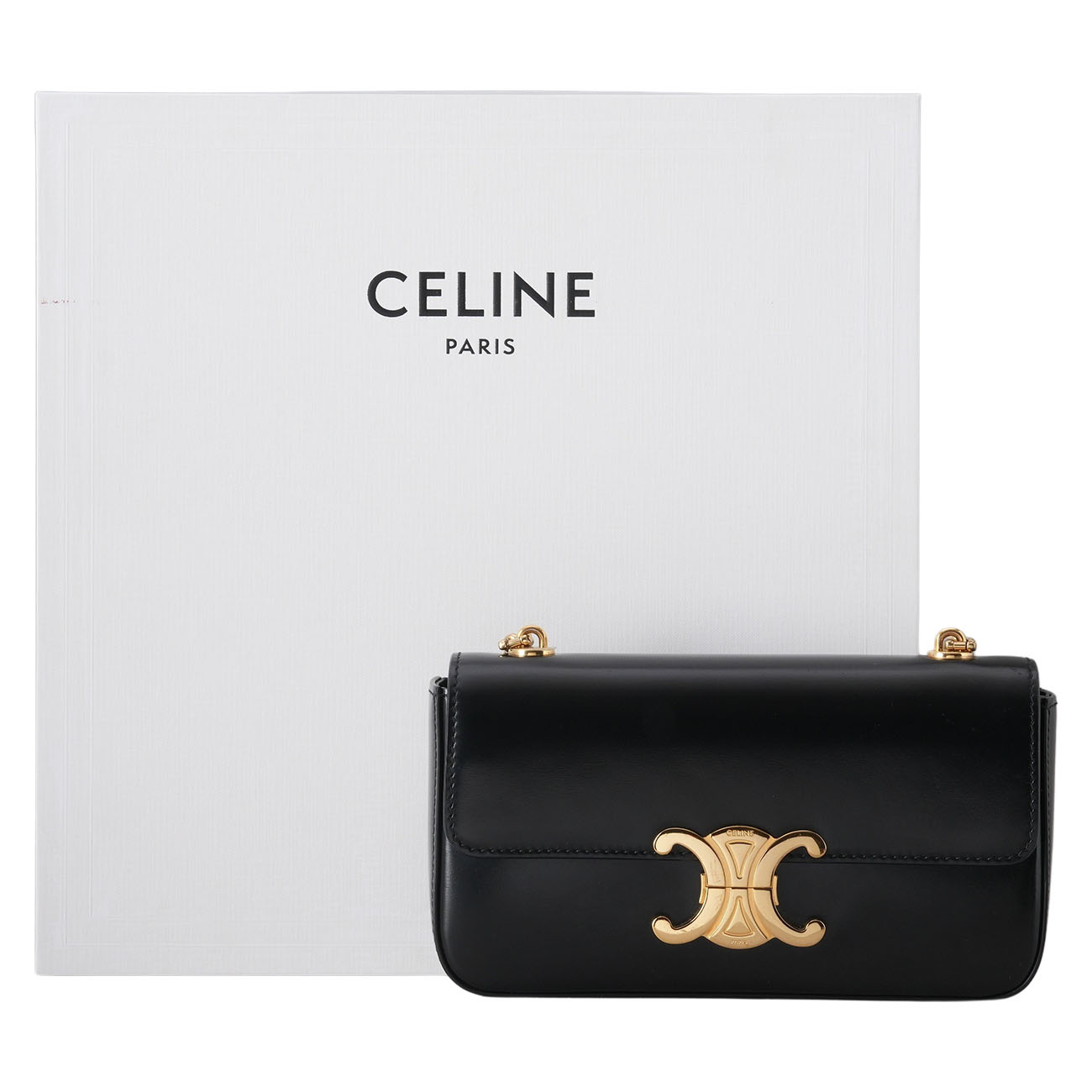 CELINE(USED)셀린느 트리옹프 체인 숄더백