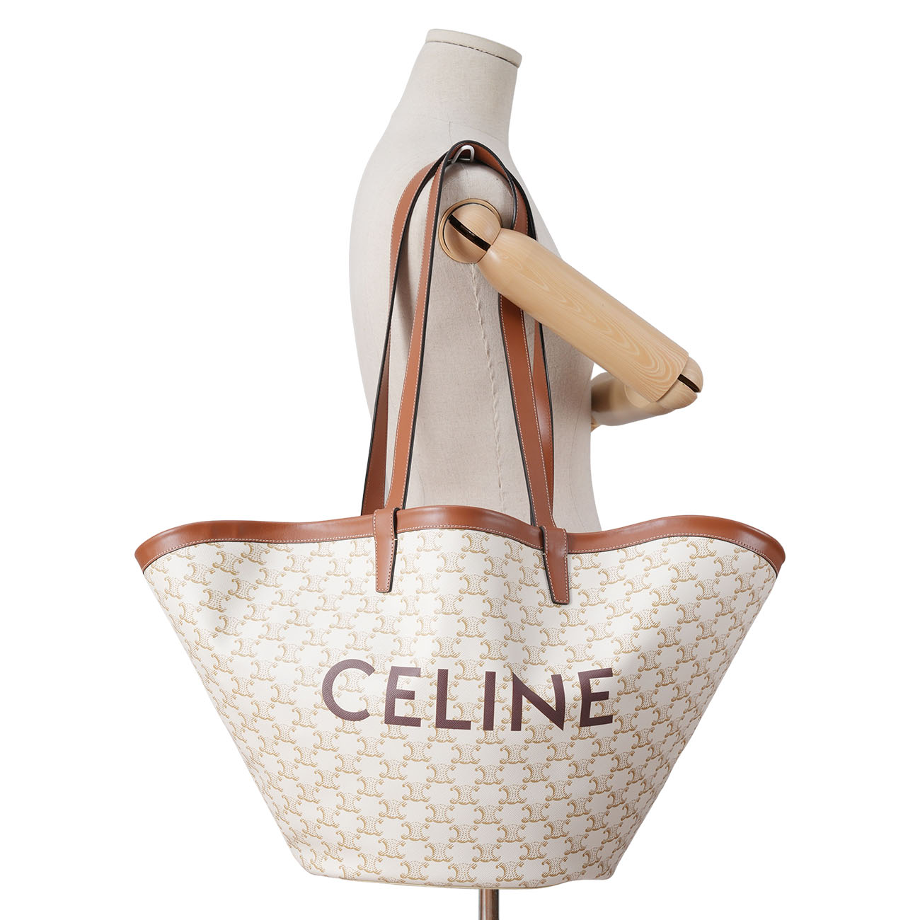 CELINE(USED)셀린느 트리오페 커핀 토트백