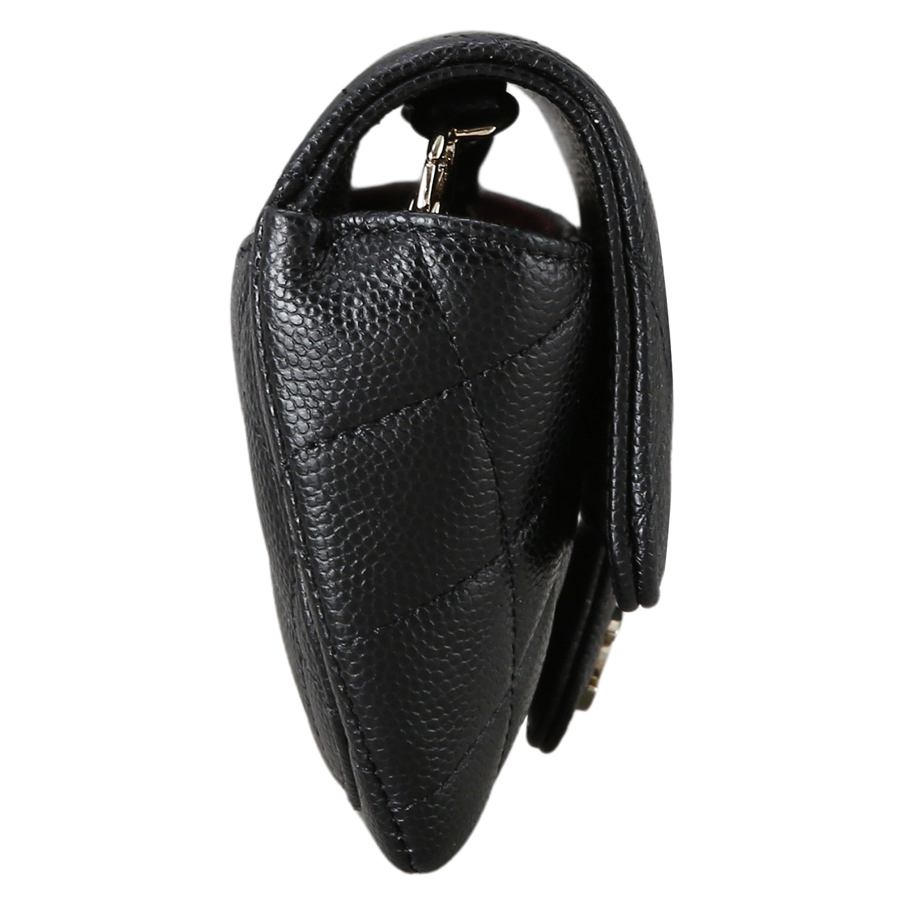 CHANEL(NEW)샤넬 클래식 캐비어 선글라스 케이스 블랙 (새제품) NEW PRODUCT