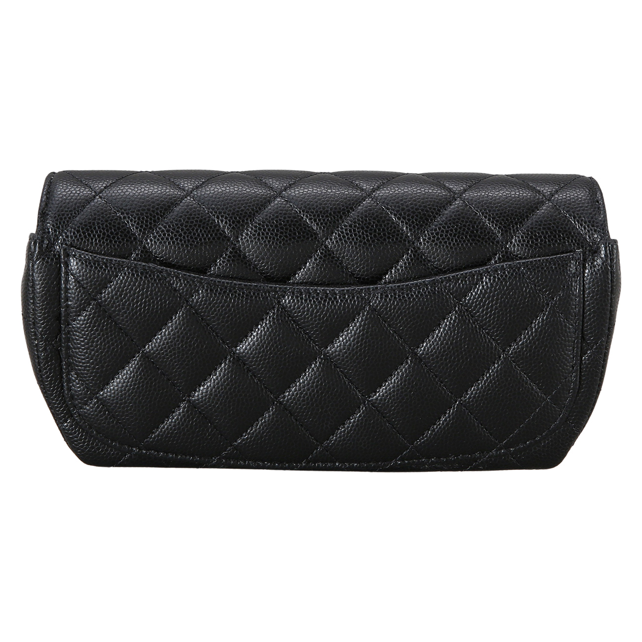 CHANEL(NEW)샤넬 클래식 캐비어 선글라스 케이스 블랙 (새제품) NEW PRODUCT