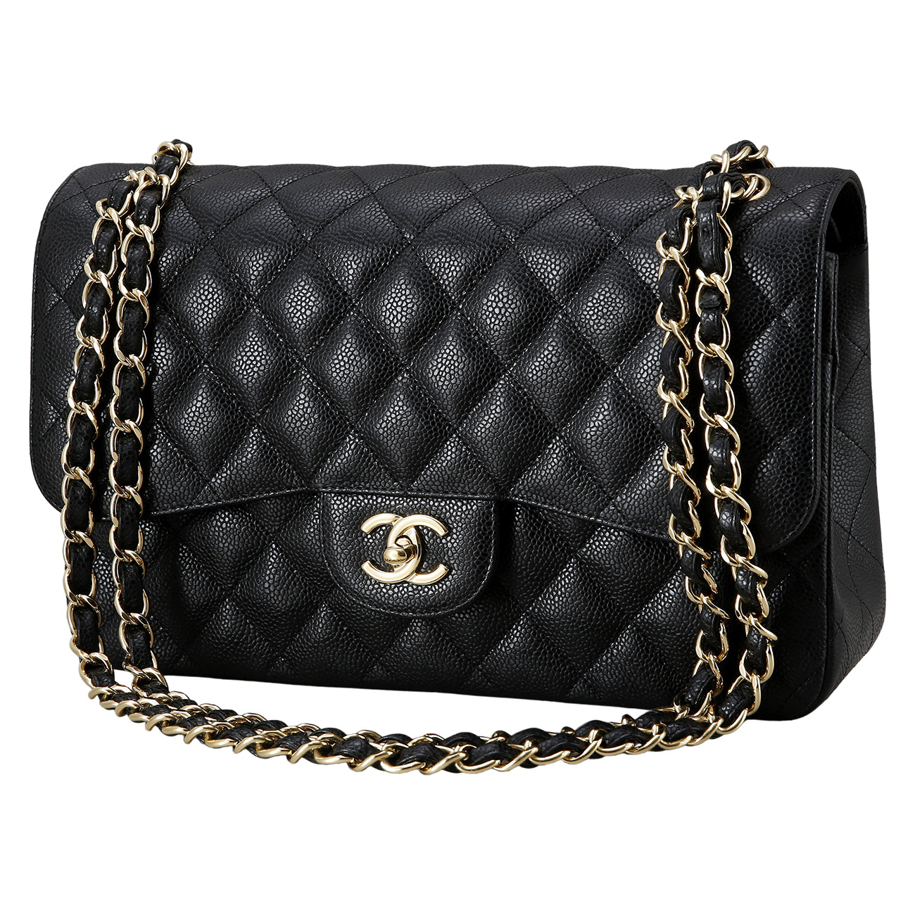 CHANEL(USED)샤넬 캐비어 클래식 라지 플랩백