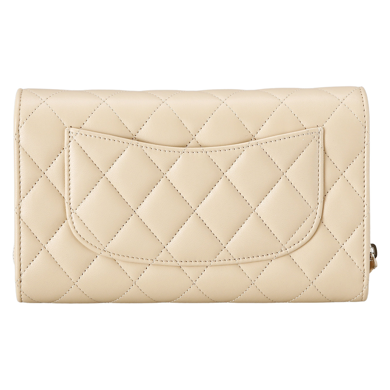 CHANEL(USED)샤넬 시즌 지퍼 플랩 WOC
