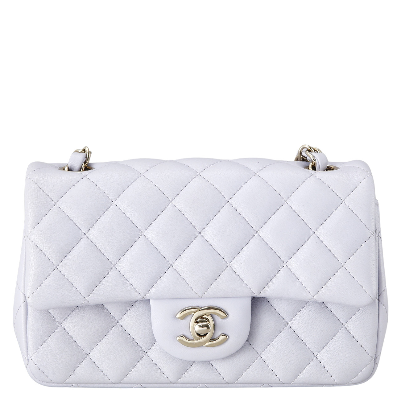 CHANEL(USED)샤넬 램스킨 클래식 뉴미니