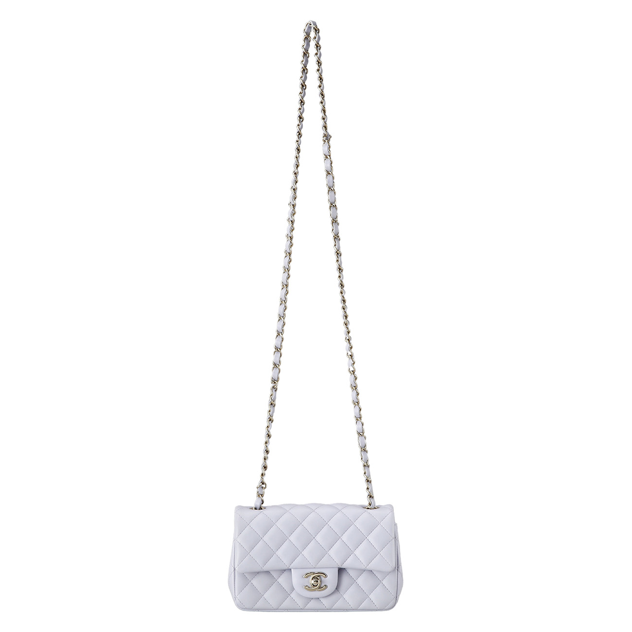 CHANEL(USED)샤넬 램스킨 클래식 뉴미니