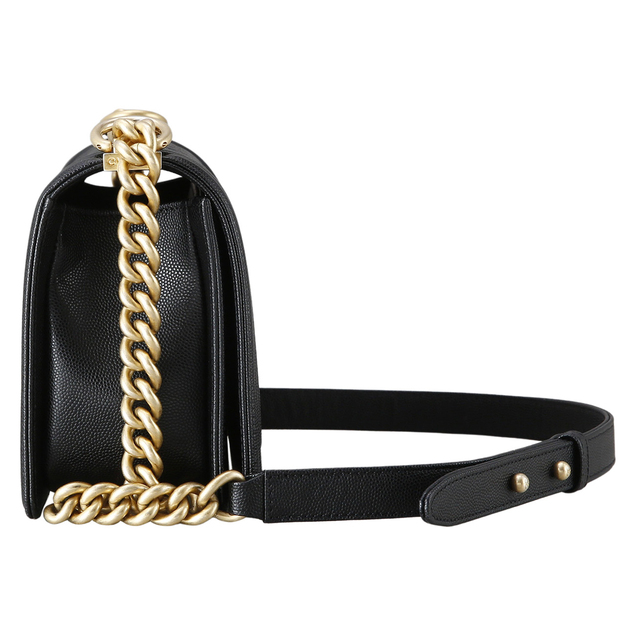 CHANEL(USED)샤넬 보이샤넬 캐비어 미듐