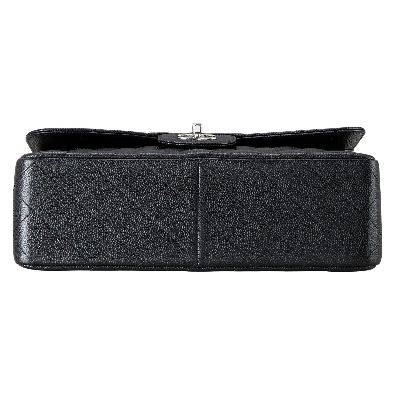 CHANEL(USED)샤넬 클래식 캐비어 점보 은장